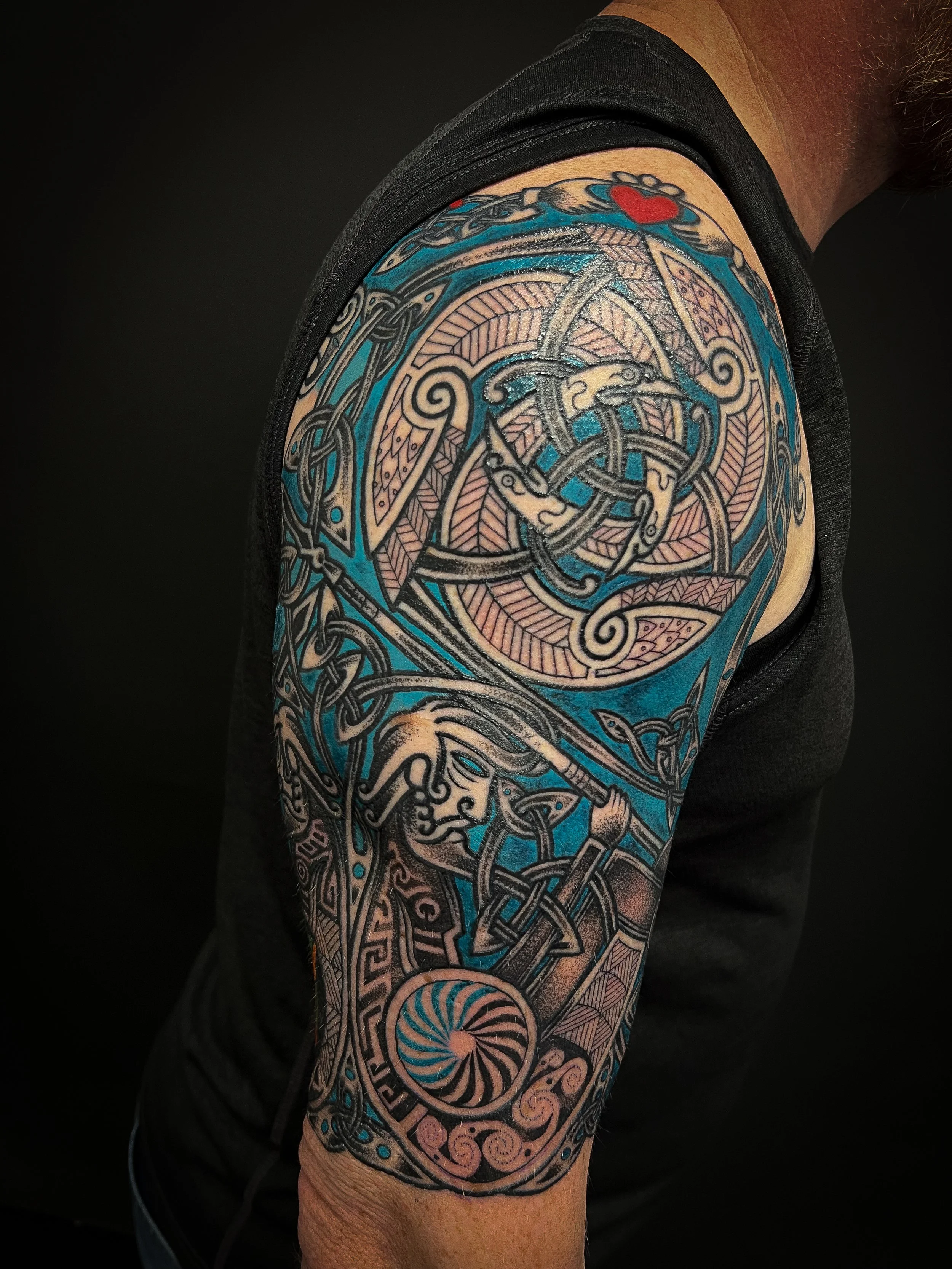Celtic irish knotwork shamanic tiskelion tattoo-1.jpg
