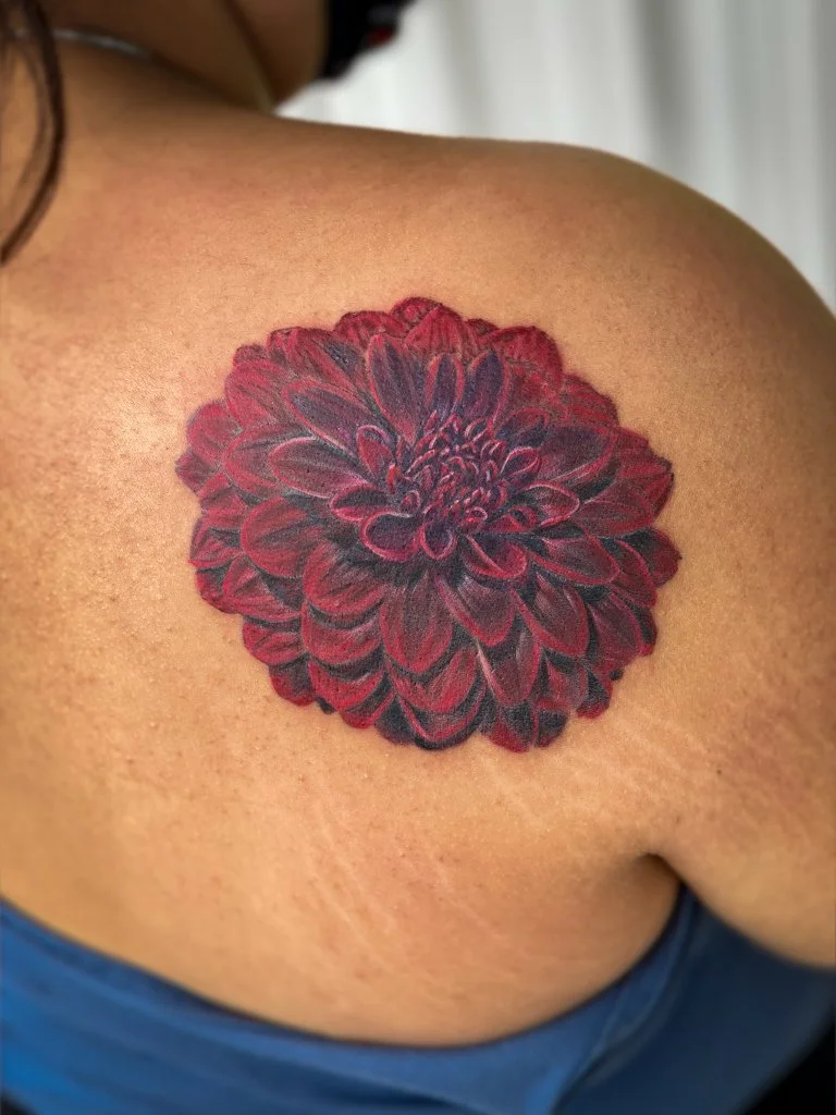 Black Dahlia Tattoo