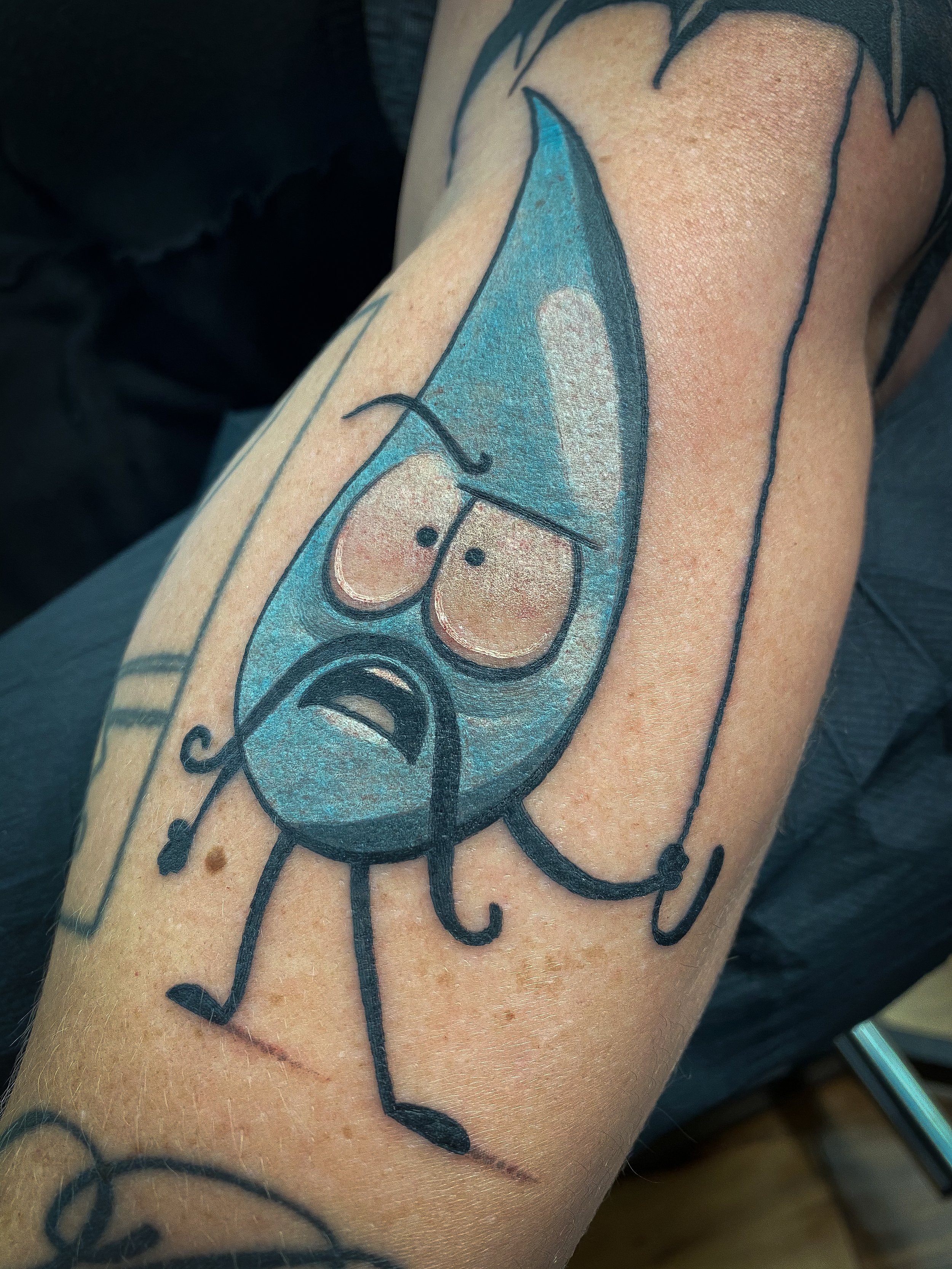 neotradiional monsieur oui foster's home for imaginary friends tattoo.jpg