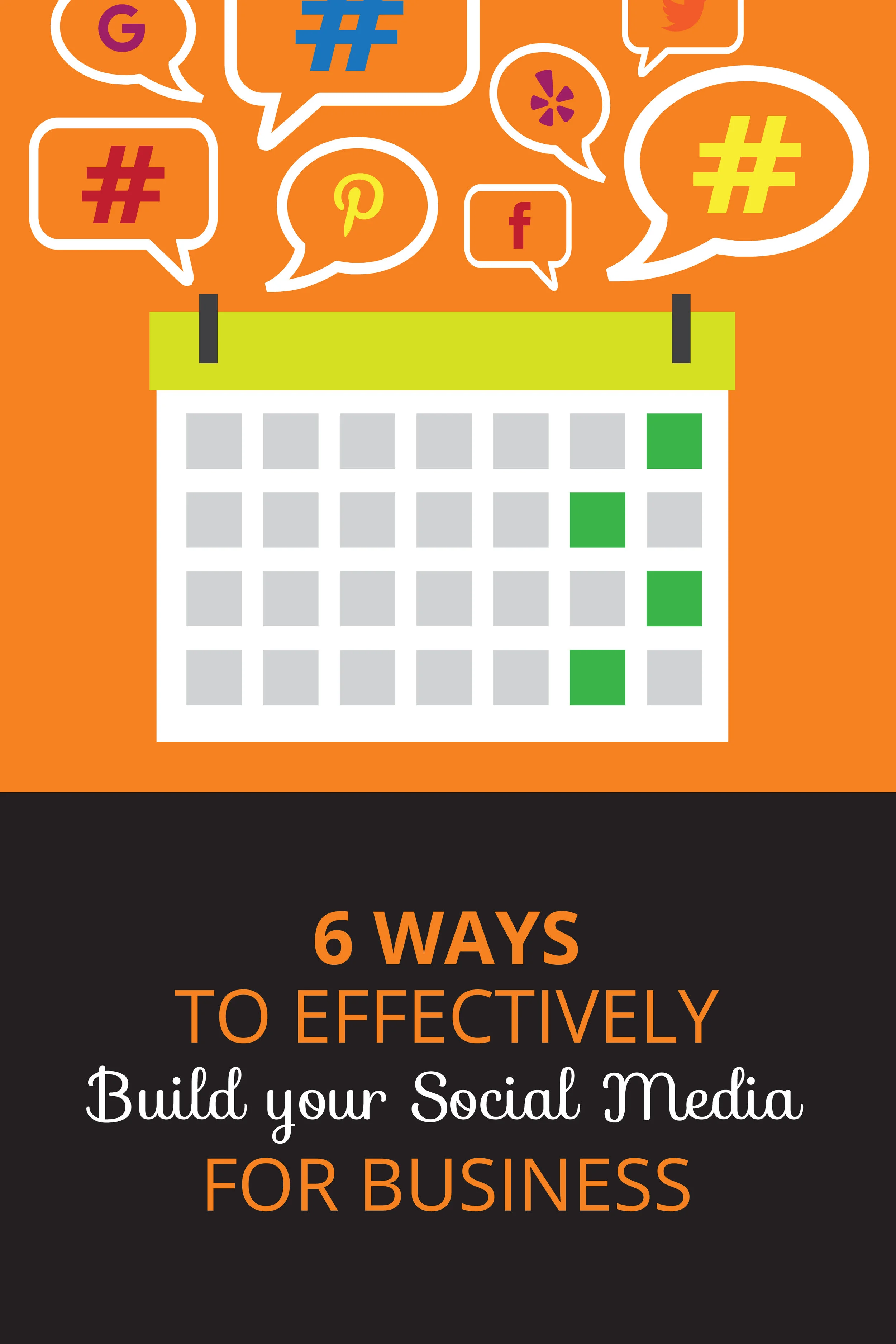 Ways to build your social media to bring in customers & leads. Small Business social media media tips.