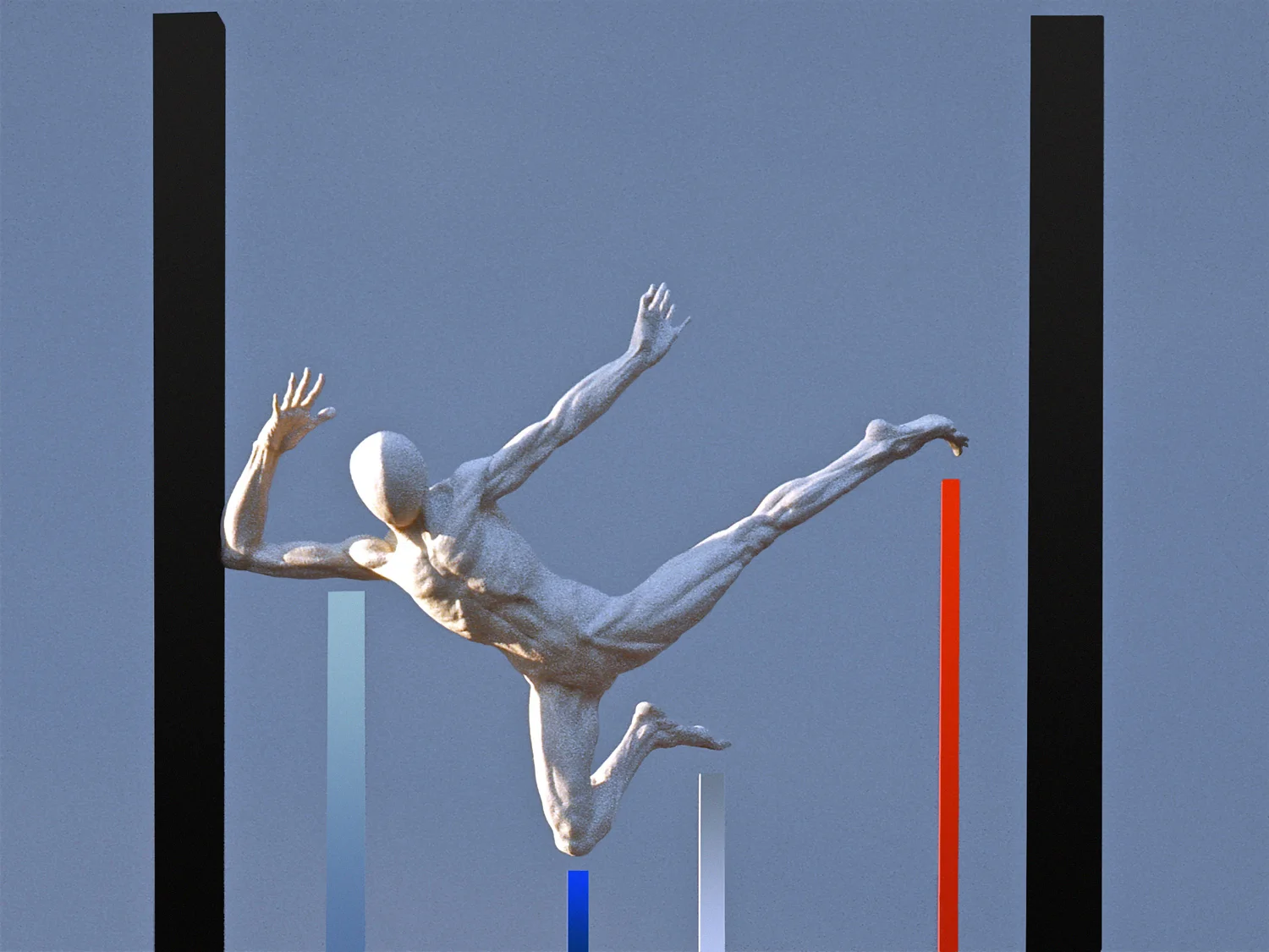 Electraglide © 100 cm high x 57 cm wide Unique