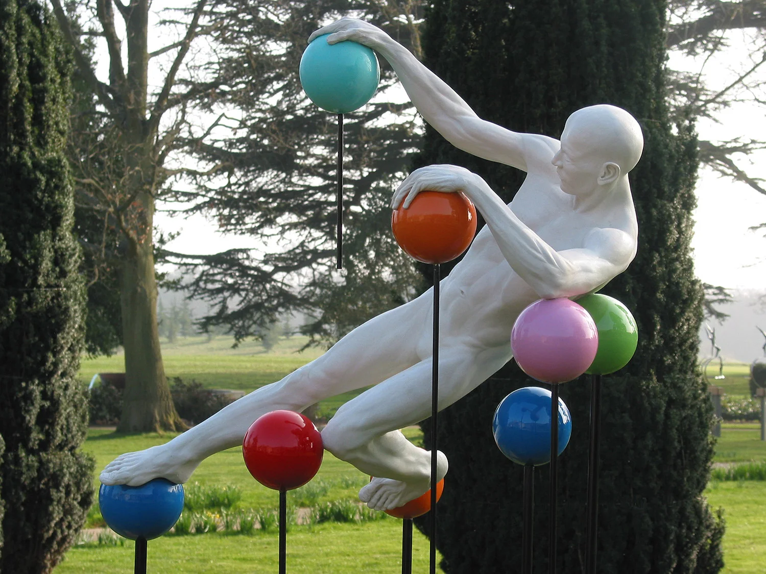 Pinball Wizz   250cm high x 160cm wide   Resin bonded marble & steel