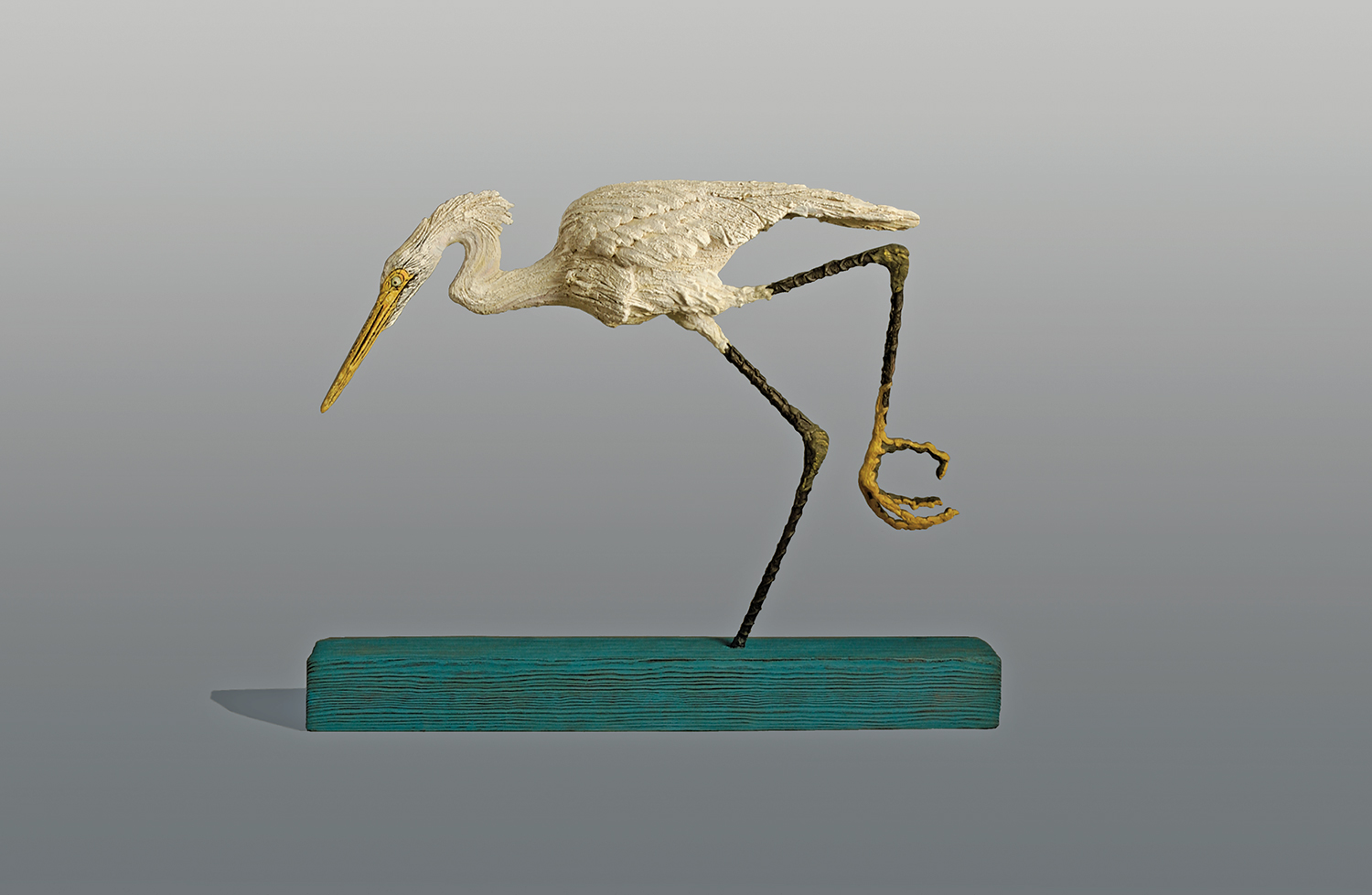  Egret &nbsp; ©  51 cm high x 64 cm wide  Unique 