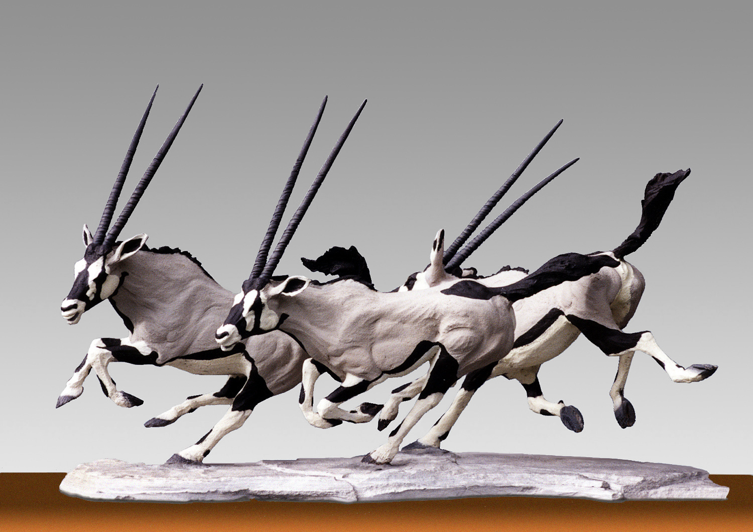  Oryx Group &nbsp; ©  43 cm high x 76 cm wide  Unique    