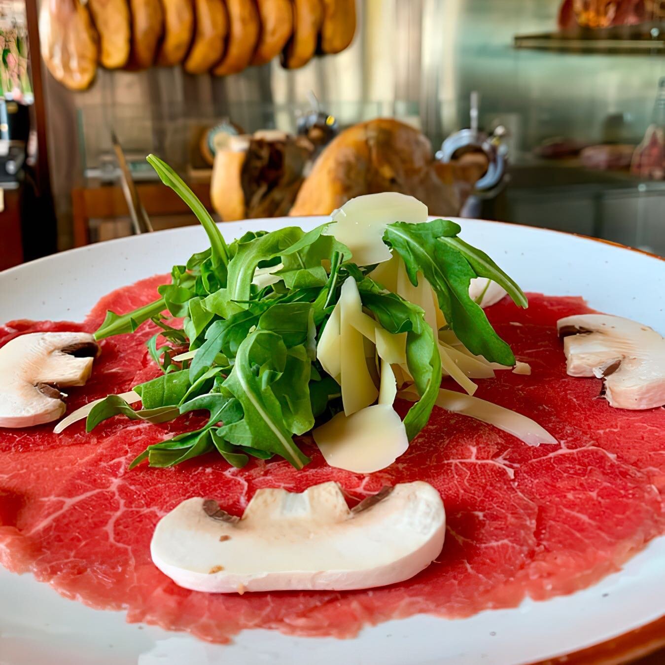 &iquest;Has probado nuestro CARPACCIO DE BUEY? Sacar del congelador, emplatar, ali&ntilde;ar y servir! #pimpam