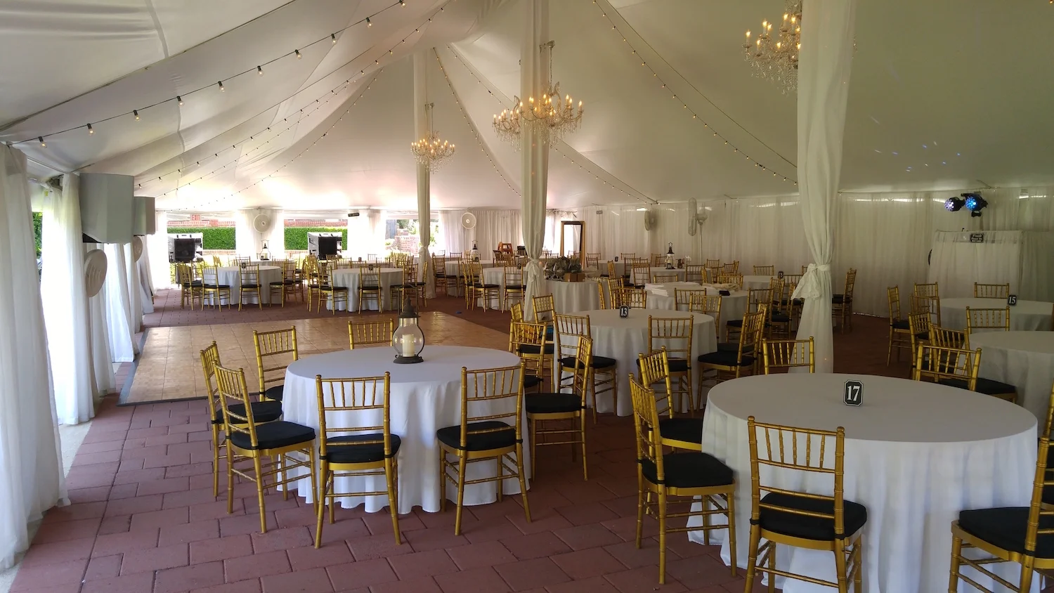 Basically beautiful! For those who know the Hunts the dance floor needs a major makeover.