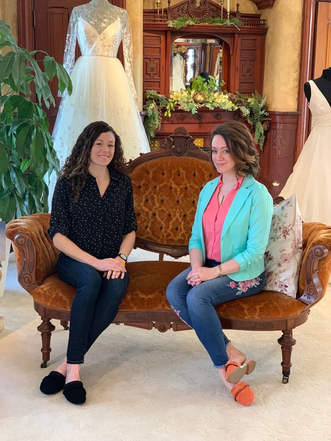 Something Bleu owners, Marissa Mackay and Kathryn Metzler, admit that this business venture is something they could never do on their own but knew that it would be wonderful to do together. The strengths they bring with them balance each other out. They are so excited to take the legacy that Denise built and bring it to a whole new generation.