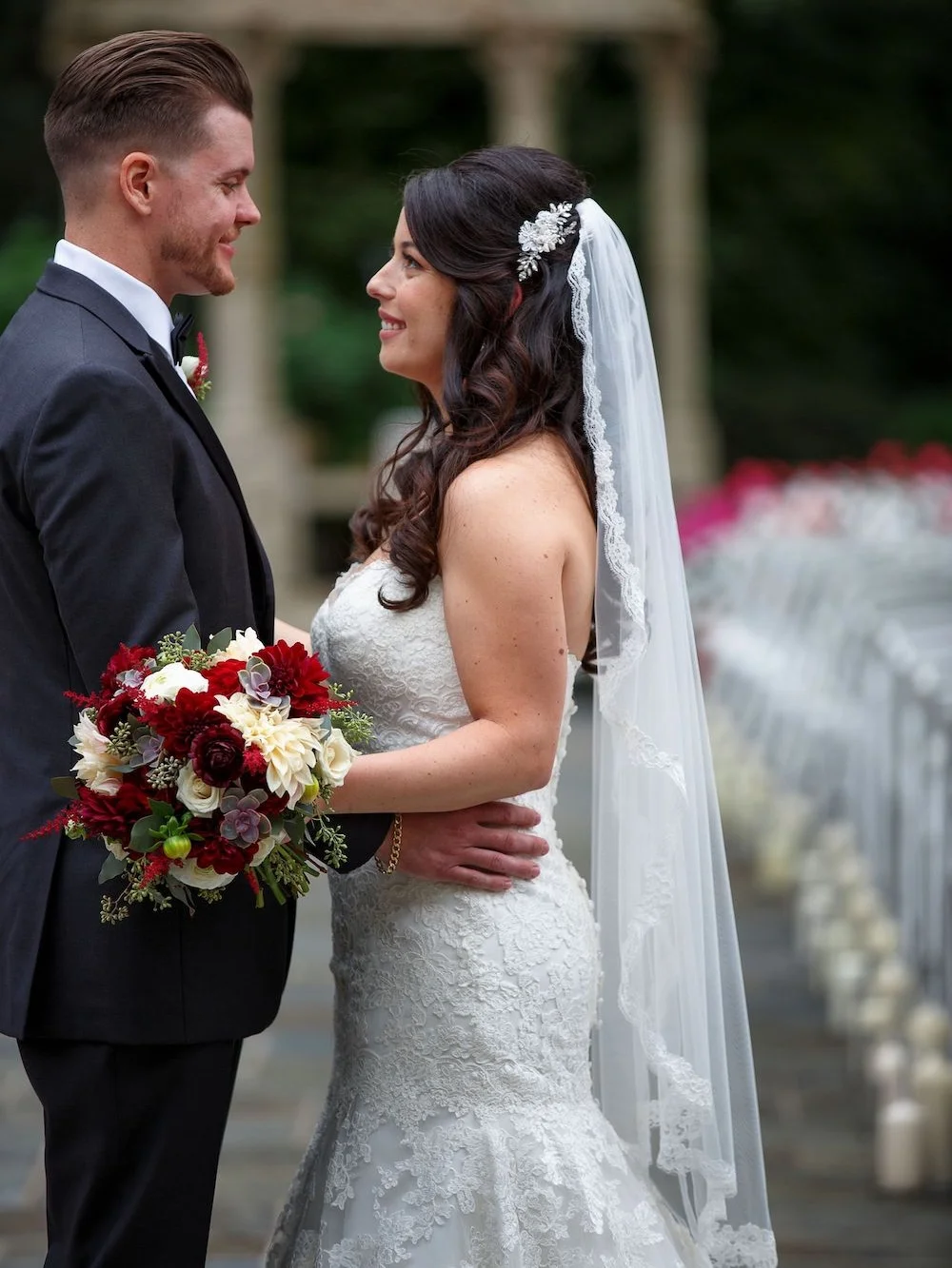 Marissa Lopez is one of the sweetest brides I ever designed for. Marissa became a cast member on Cake Boss after winning the second season of TLC’s Next Great Baker. She was also featured on our blog Fourteenth: Designing for the Next Great Baker .