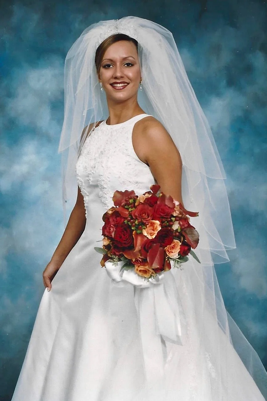 Volume and layers were popular for years after our initial opening. Slowly brides began to yearn for sheerness and soft draping for their wedding veil.