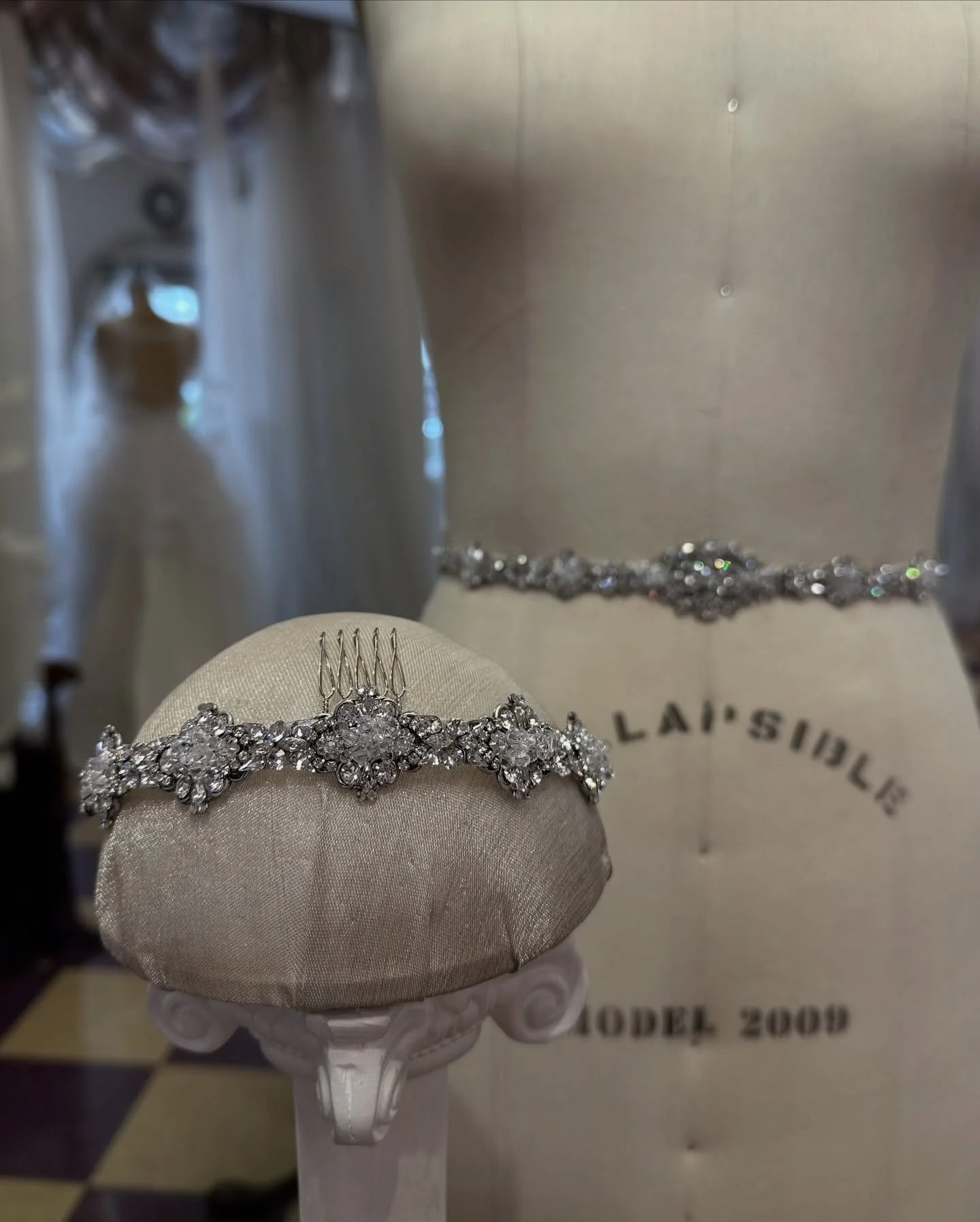 My vintage work has become my most sought after service with brides-to-be from around the country. When I opened my shop in 1999, I designed only modern headpieces and accessories. Becoming the leading expert for vintage restoration and restyle happe