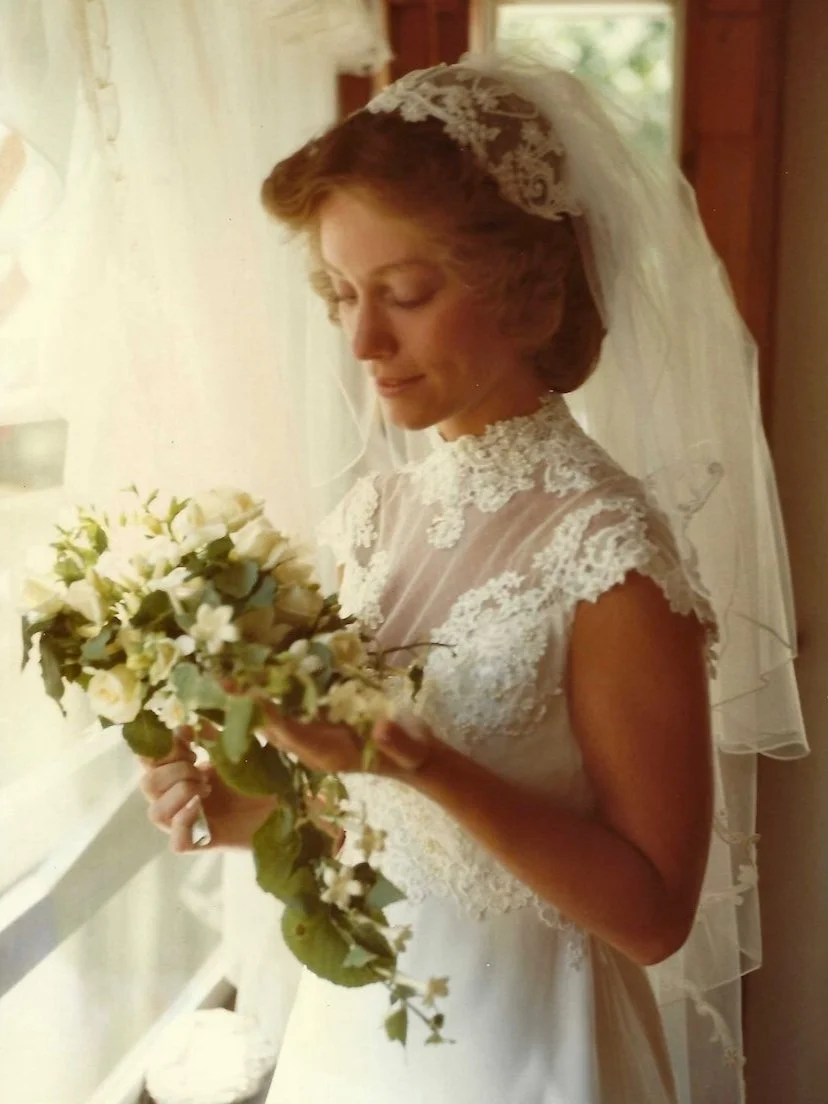 Repurpose Your Mom's Juliet Cap Wedding Veil Into Bridal Accessories