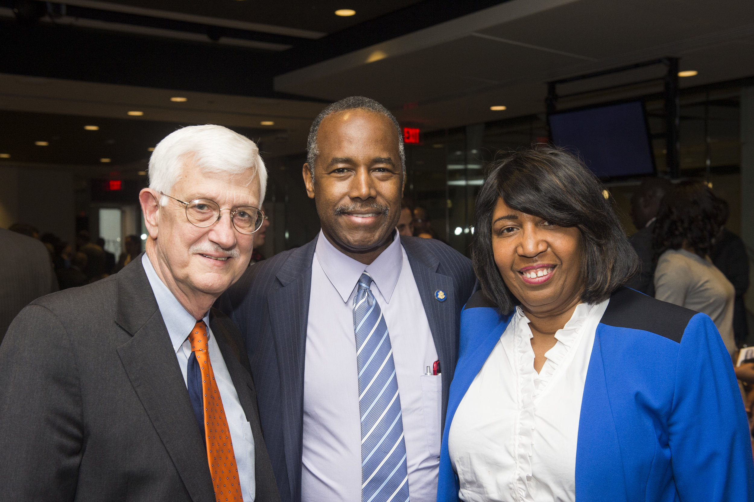 Tom Farr and Dr. Ben and Candy Carson