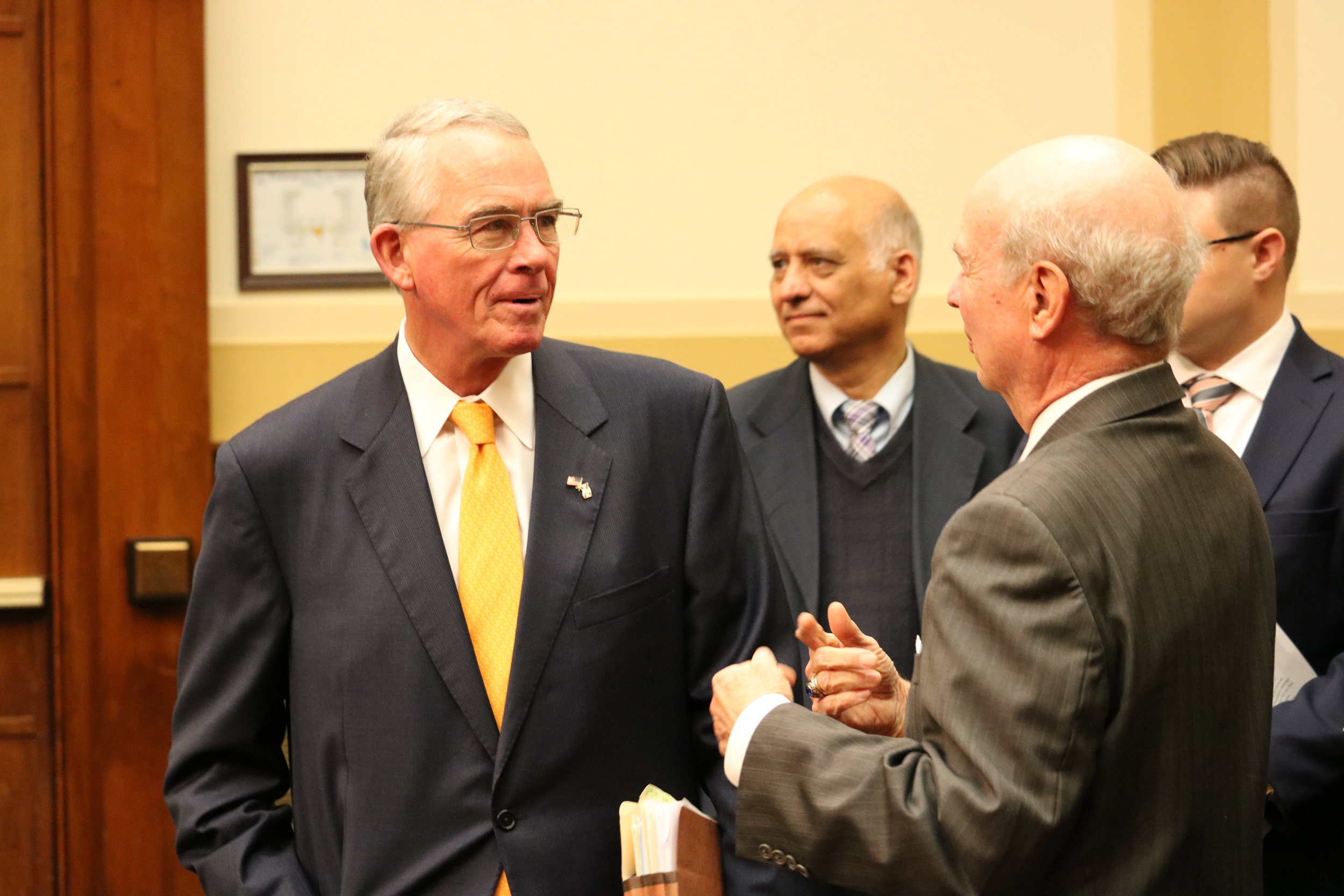 Rep. Francis Rooney (R-FL) and Mark Winter, Chairman, Religious Freedom Institute
