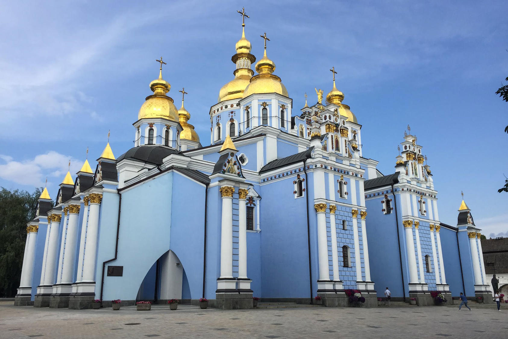 St. Michael’s Golden-Domed Monastery, Kyiv, Ukraine. (Photo courtesy of Charles North)