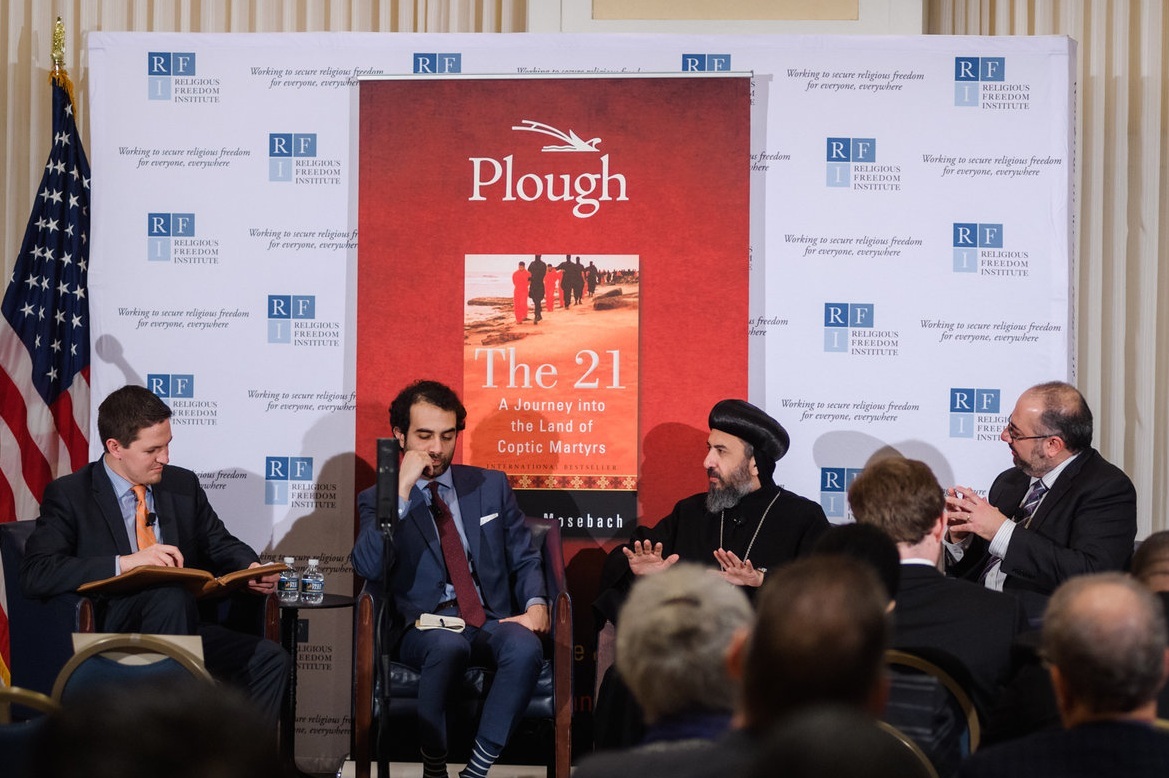 Panel discussion focused on challenges and opportunities for advancing religious freedom in the Middle East.  Moderator: Jeremy Barker, Religious Freedom Institute. Panelists: Shadi Hamid, Brookings Institution; Archbishop Angaelos, Coptic Orthodox …