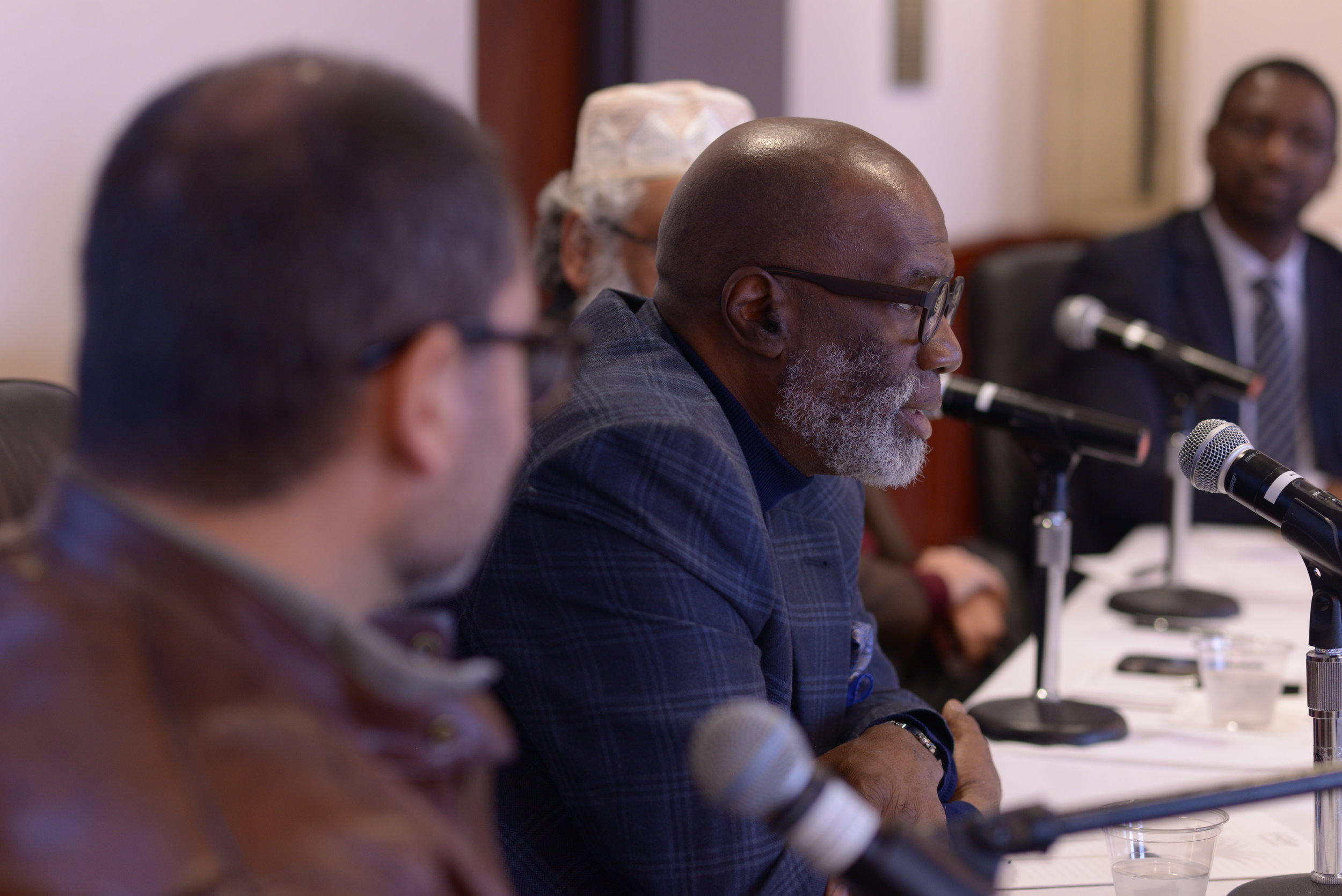 Sherman Jackson, scholar of Islam in the West and the King Faisal Chair in Islamic Thought and Culture and the University of Southern California, raised the issue of religious freedom as a right and responsibility.