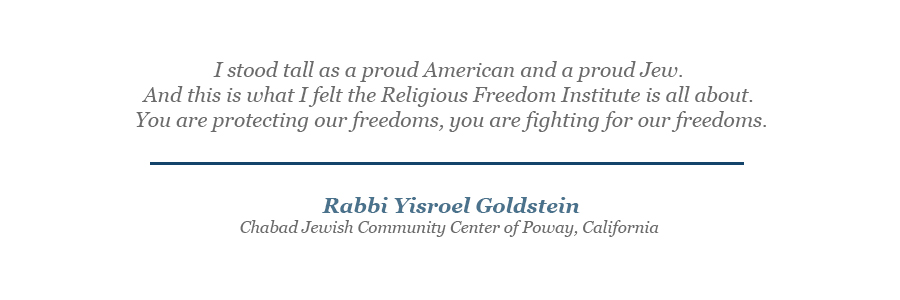  At the Freedom of Religious Institutions in Society (FORIS) project launch event 