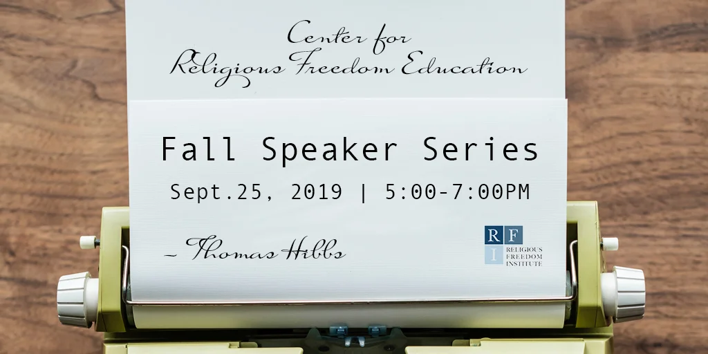 Fall Speaker Series_Thomas Hibbs.jpg