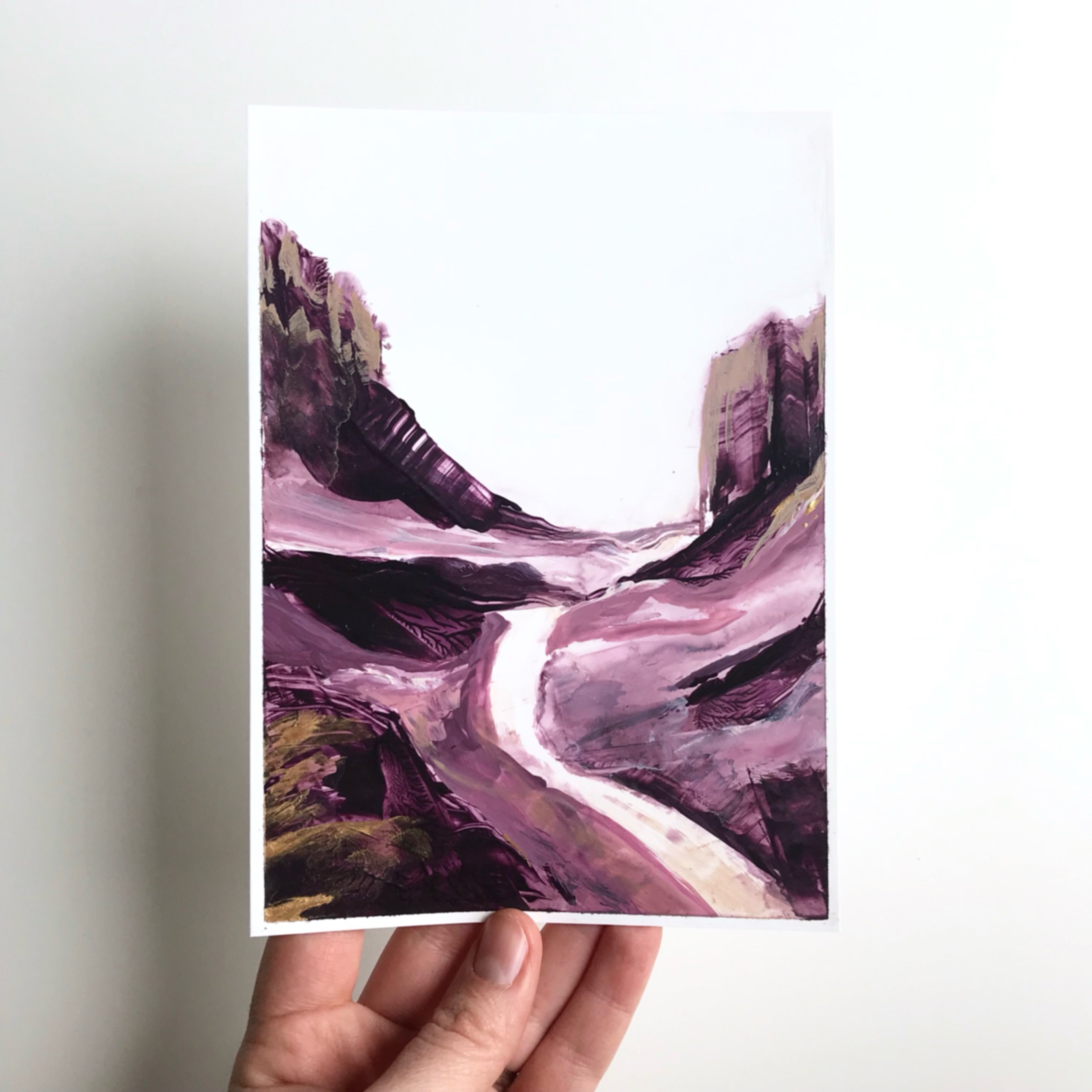 Purple Landscape no. 1