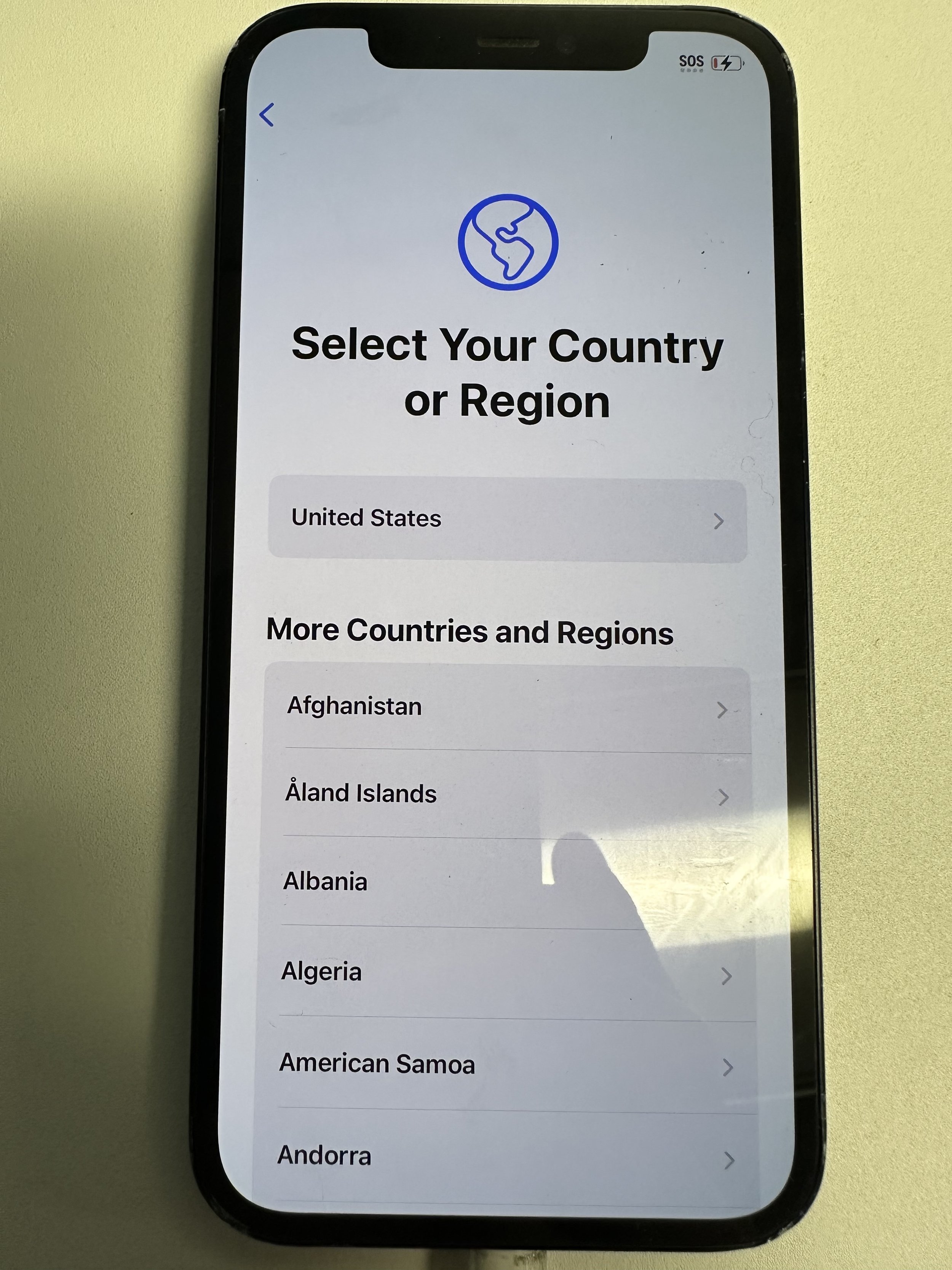 select region. may affect Apple Store content for new Apple IDs.