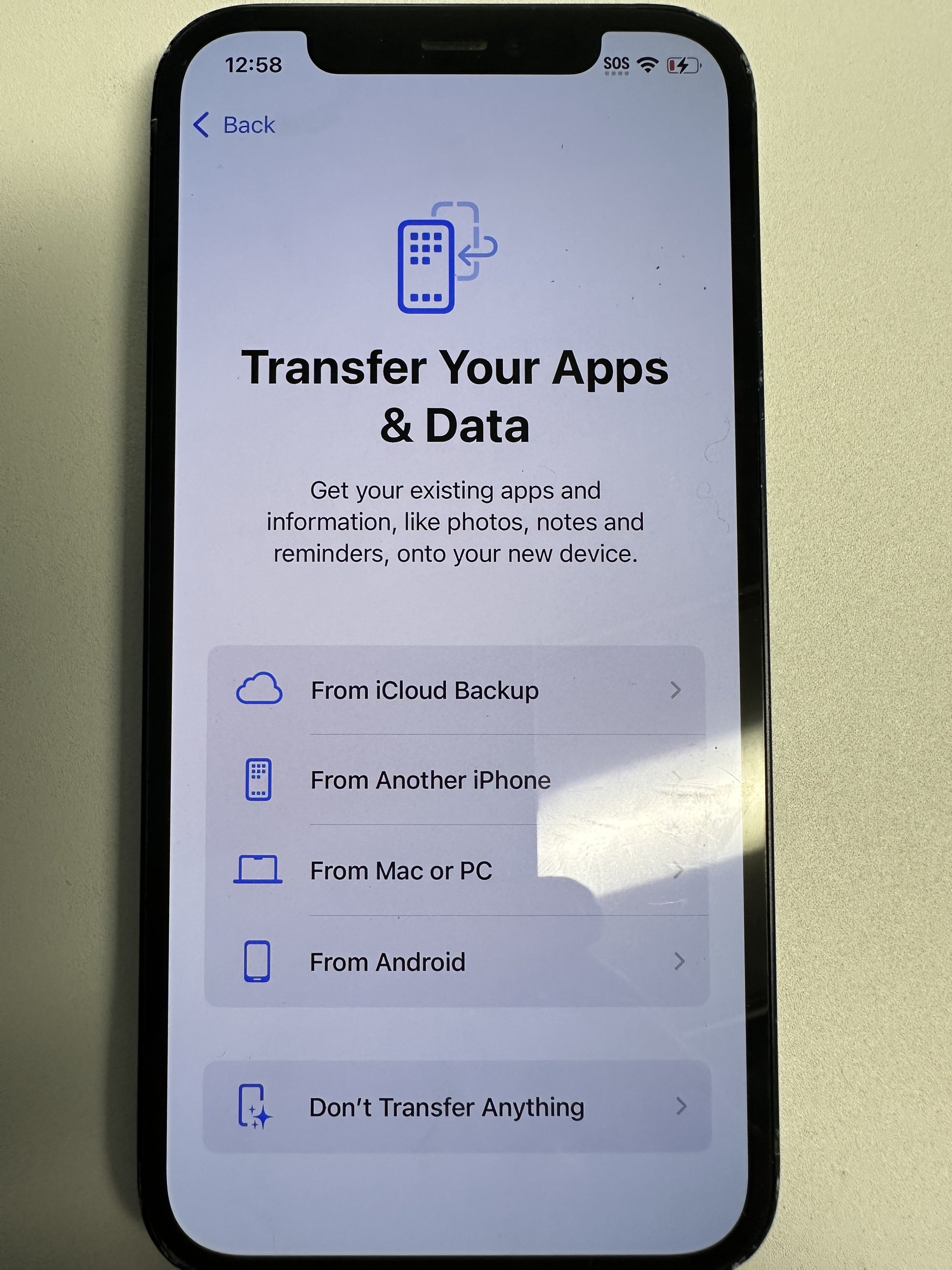 Don’t Transfer Anything