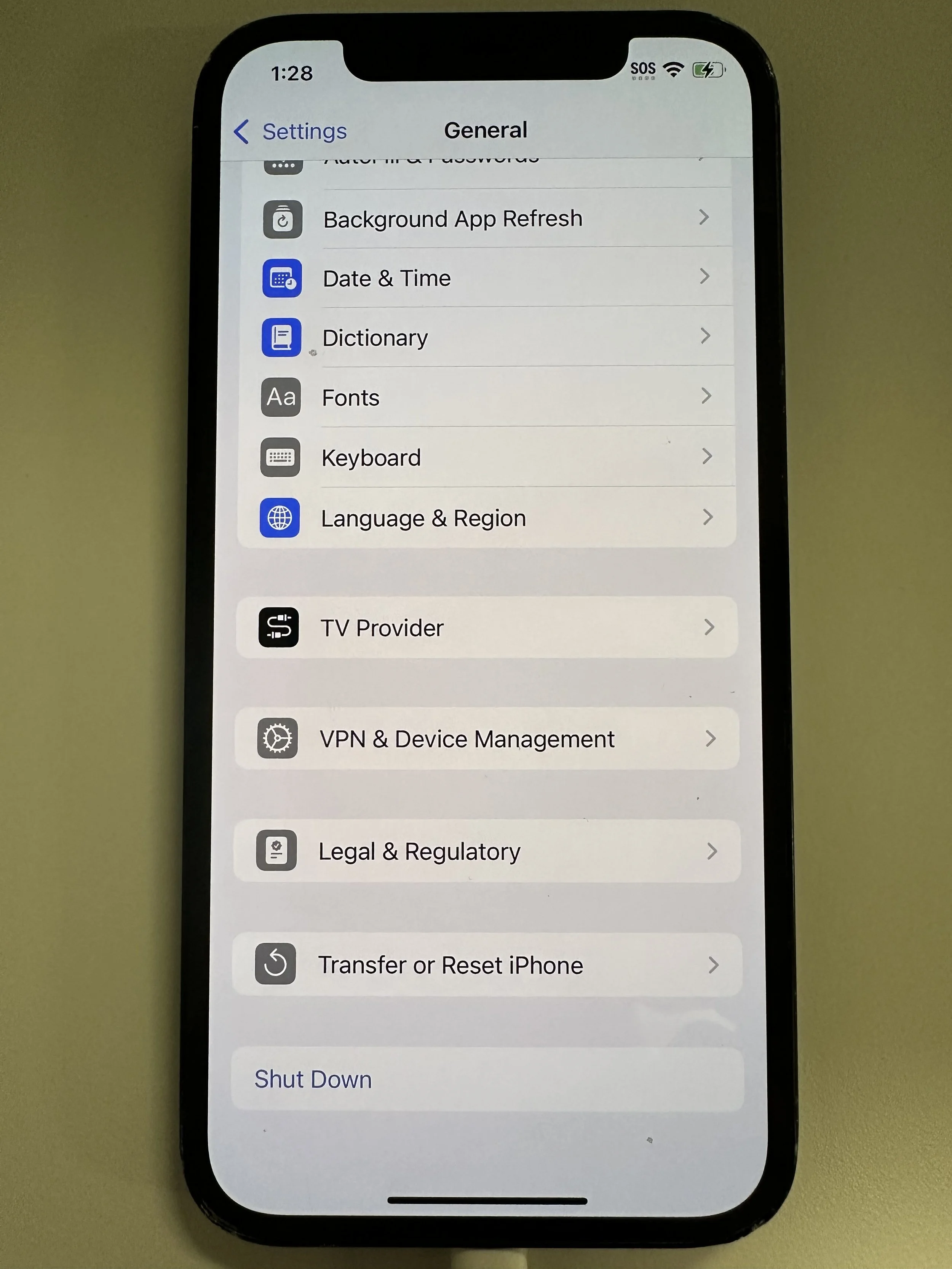  tap VPN &amp; Device Management 