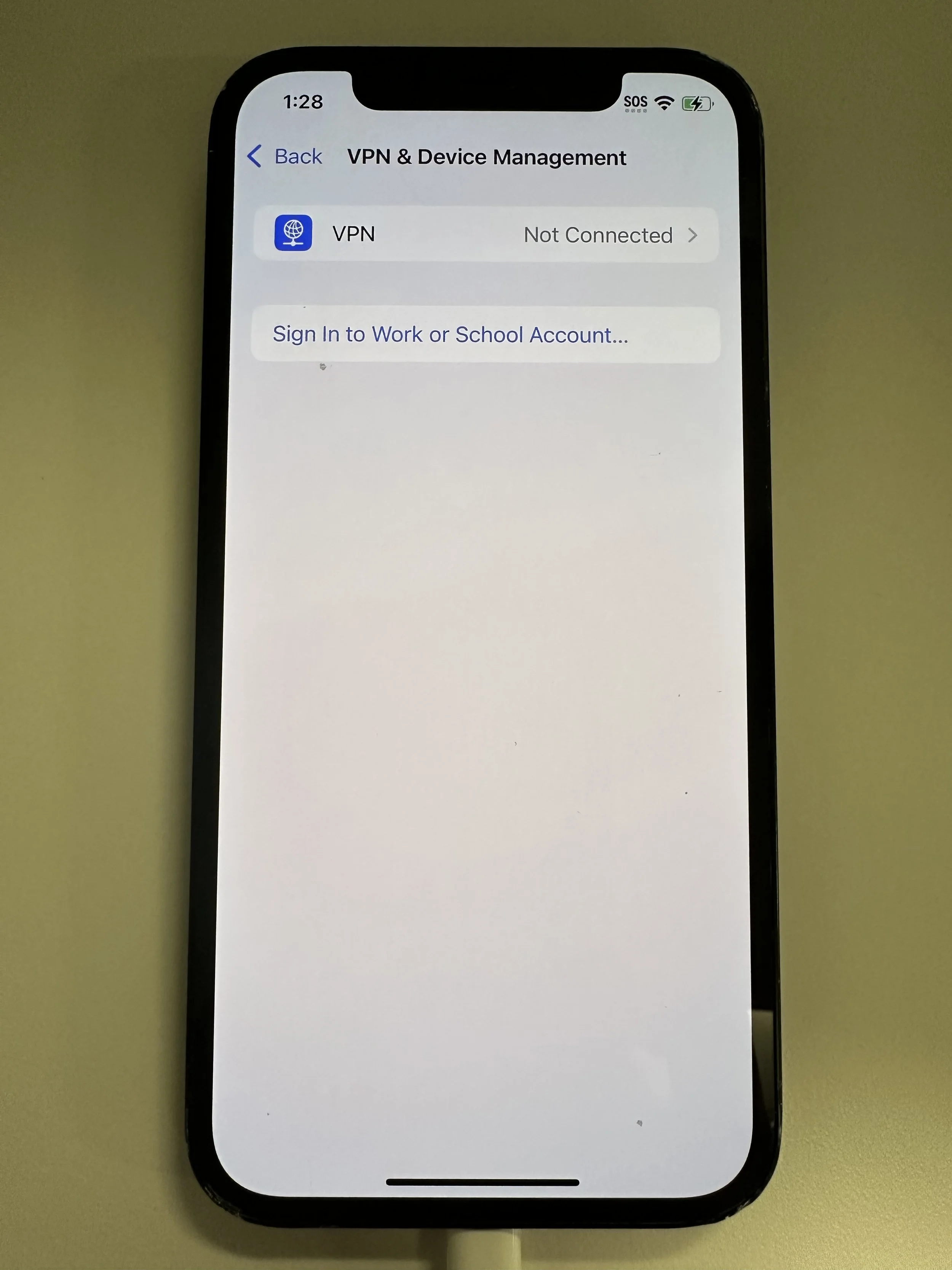  repeat until all profiles are removed 