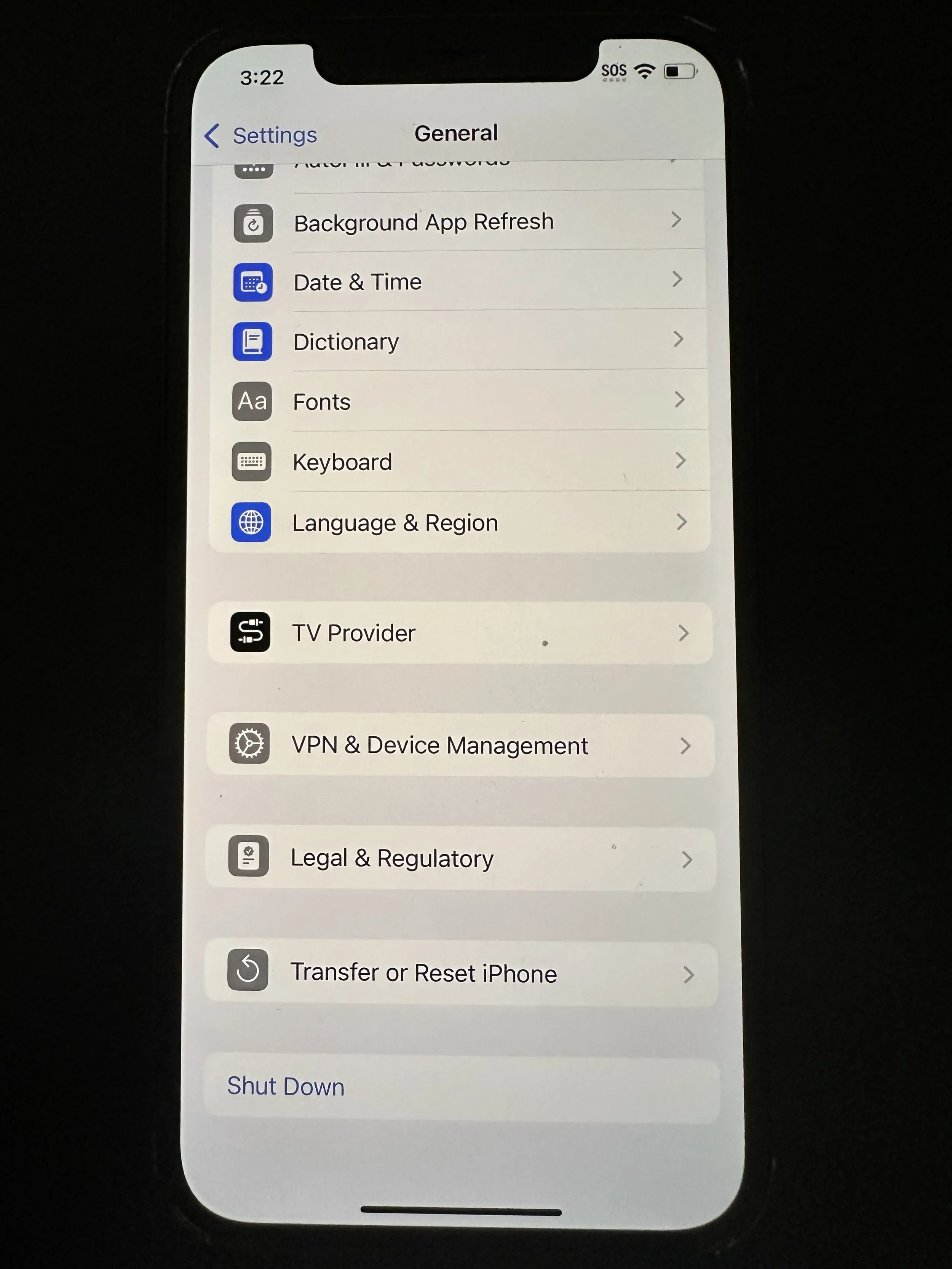  tap VPN &amp; Device Management 