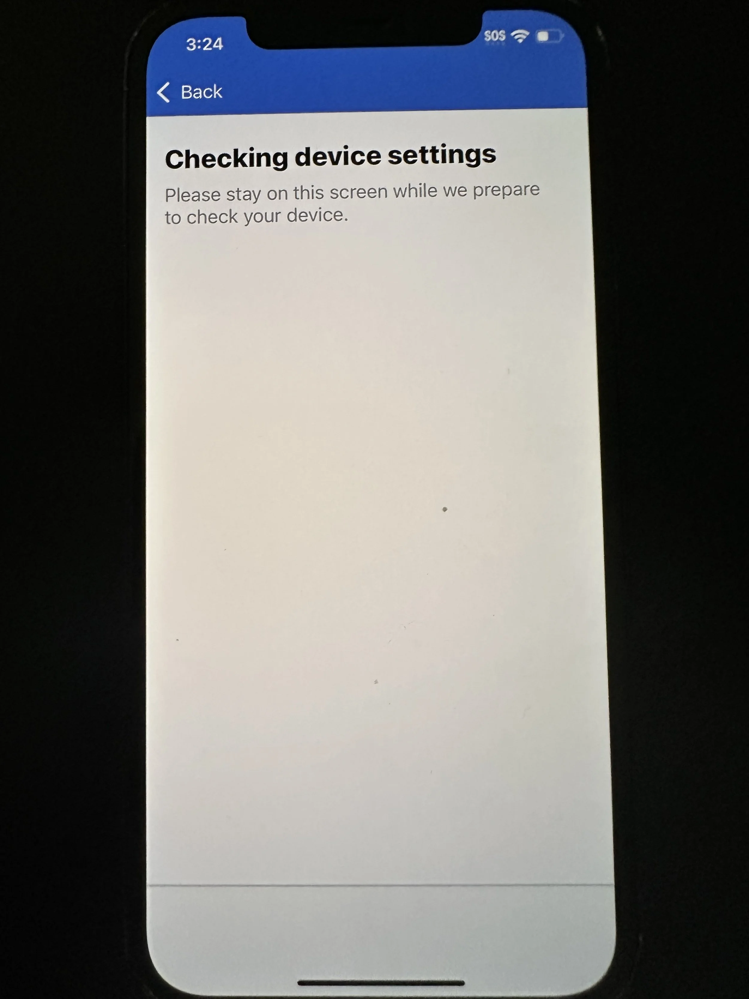  wait for loading. even the screen locks, you can unlock and continue waiting. 
