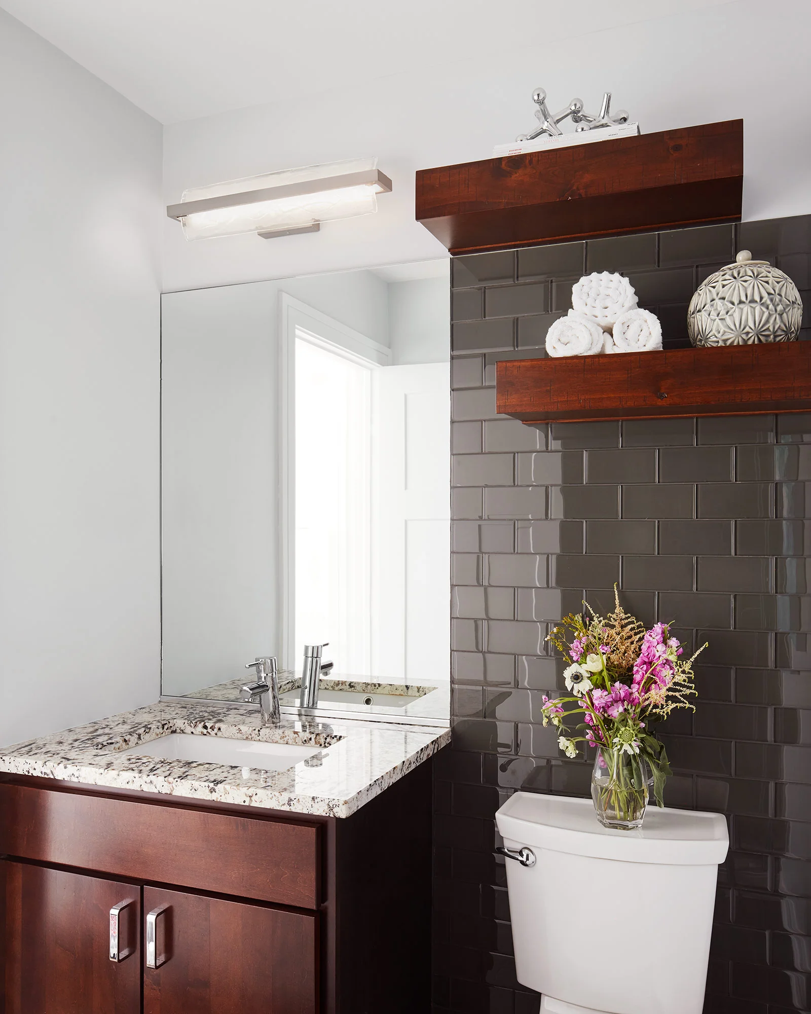Bathroom- Interior Design- Art Curation by Paula Interiors