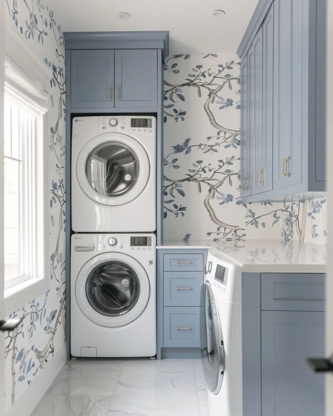 Never wanted to do my laundry so bad! 

@pinterest #minimalism #interiordesign #homedecor #bluedesign #blueinteriordesign #maximalism #inspiration  #blue