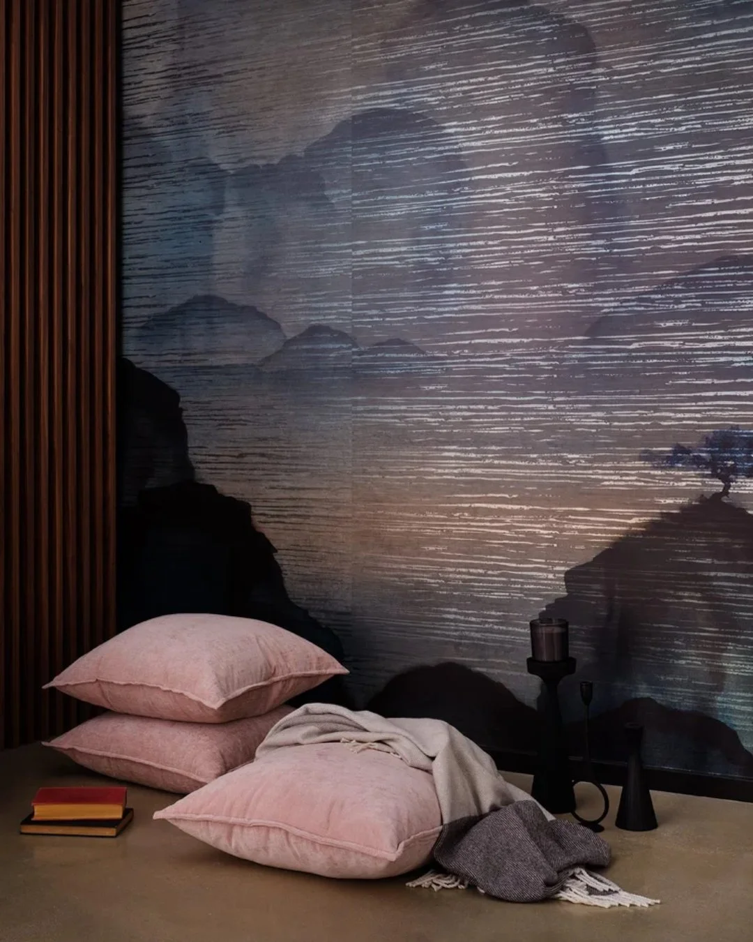 Luxury, designed to be felt. 

#ModernInteriorDesign #ContemporaryInteriors #ModernHome #InteriorInspiration #DesignDetails #HomeStyle #mutedpink #mutedburgundy
