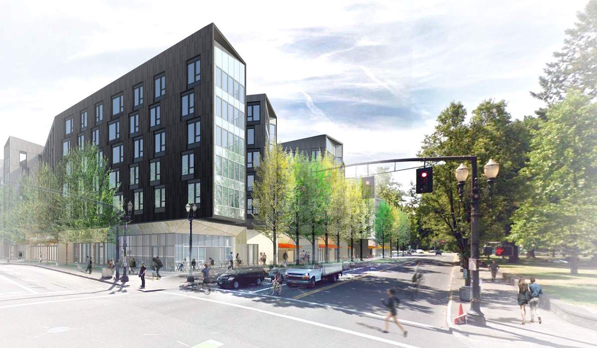 Proposed development, such as this project at NE 15th and Multnomah in Lloyd Center will impact the Sullivan’s Gulch neighborhood as well