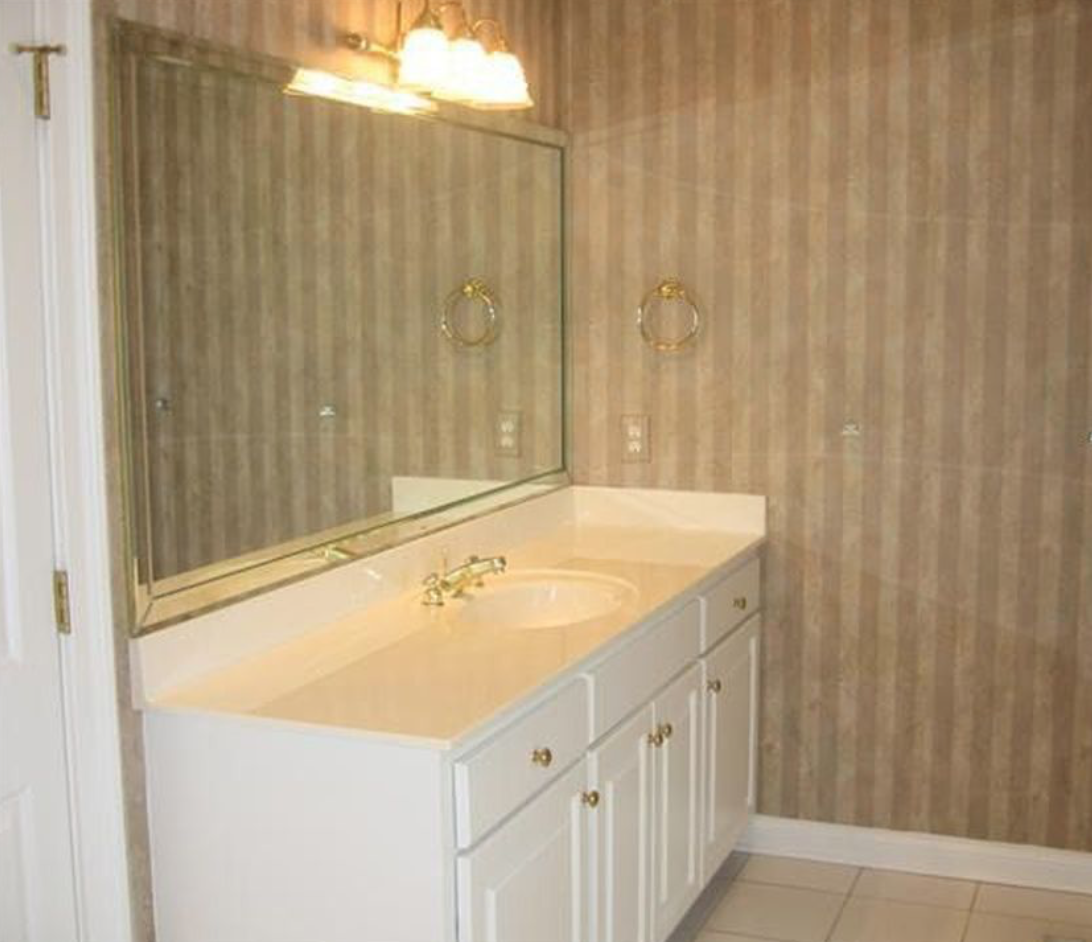 Before: Master Bathroom