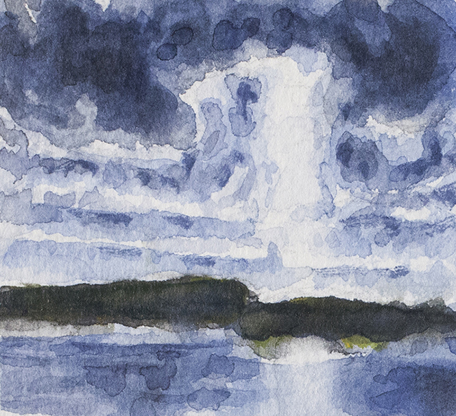  KARLJOHANSVERN OSLOFJORD 2013, 2 x 2.5 inches © 2016, Michael Kirk all rights reserved 