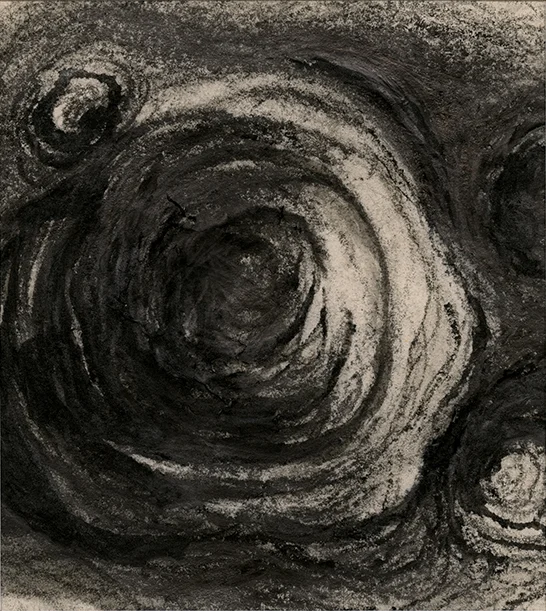 DIALOGUE III 2015, 6.75 x 6.5 inches © 2016, Michael Kirk all rights reserved