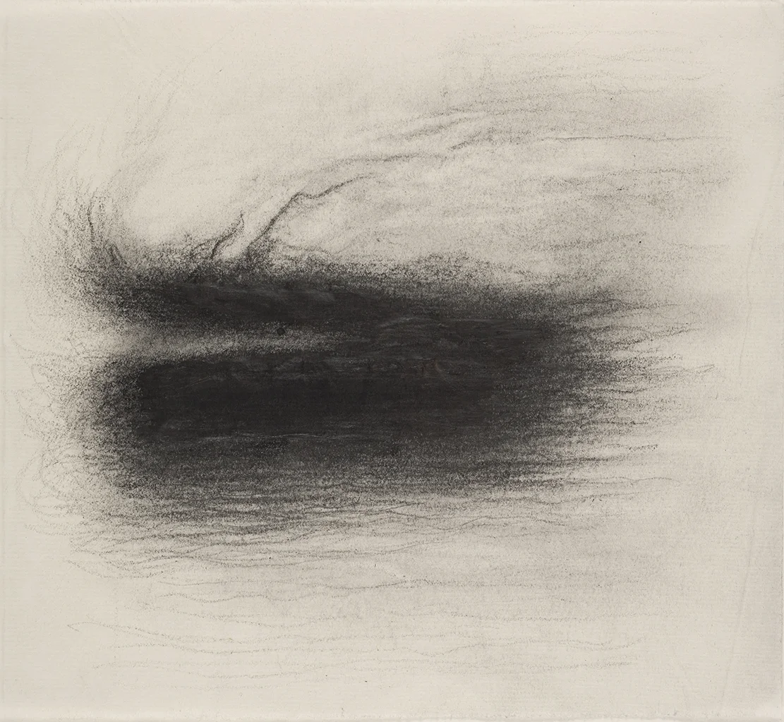 HARBOR, graphite, 11.5 x 12 inches; © 2014, Michael Kirk, all rights reserved