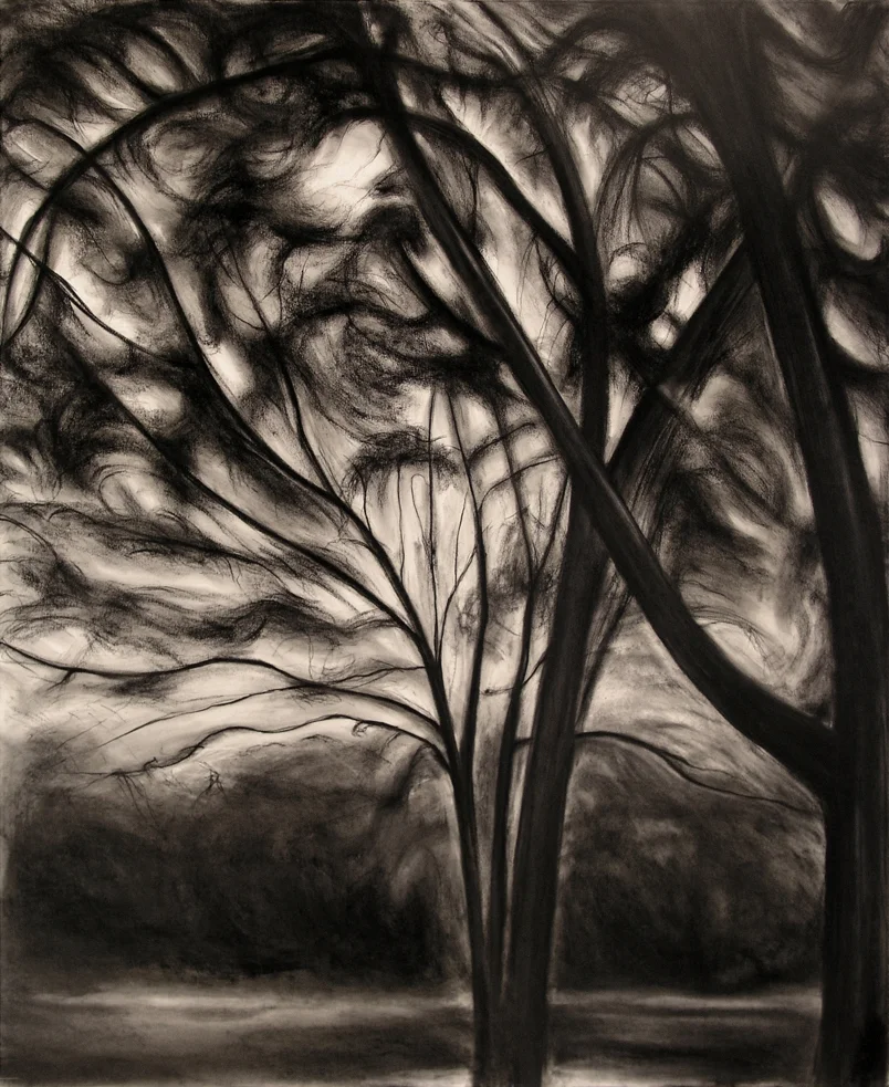 THE WEB OF MEMORY 2005, 40.5 x 48 inches © 2016, Michael Kirk all rights reserved