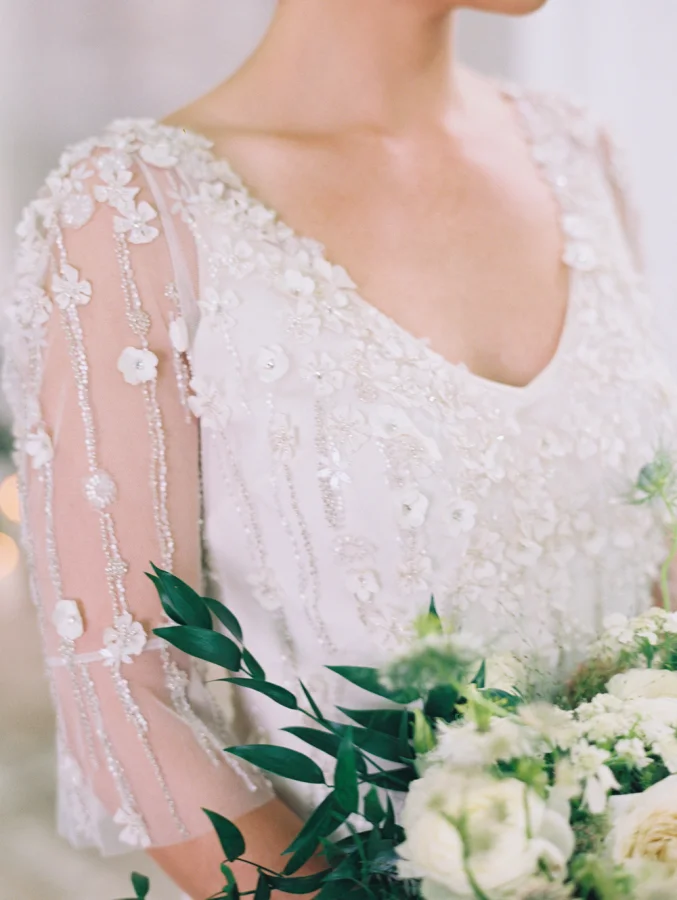 Black Tie Botanical Wedding