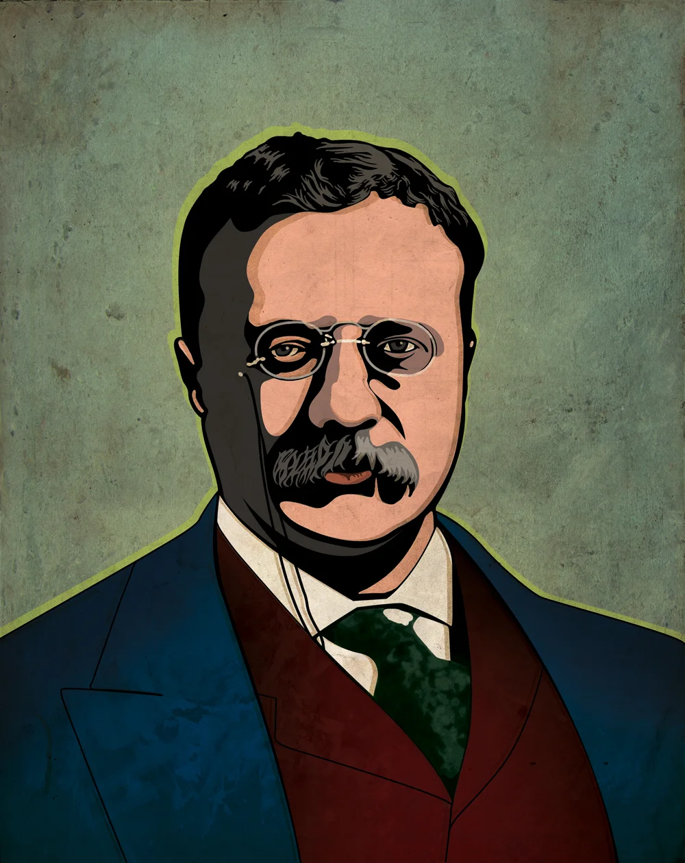 Theodore Roosevelt - Book Cover, Pearson Inc