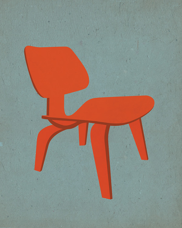Eames Molded Plywood Lounge Chair (1946)