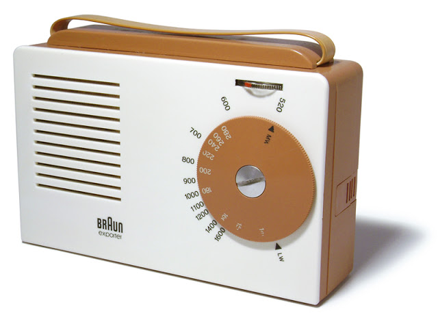 Exporter 2 Portable Radio, 1956; Designed by German Ulm Academy of Design