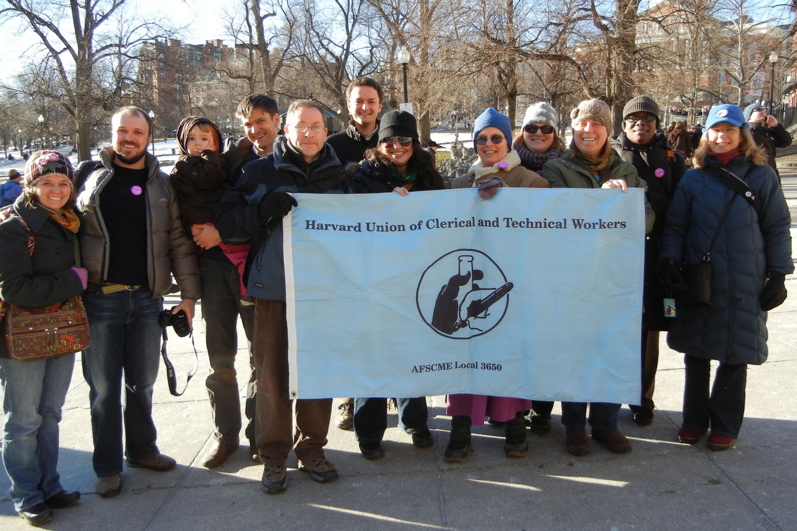 SHARE and HUCTW together on Beacon Hill