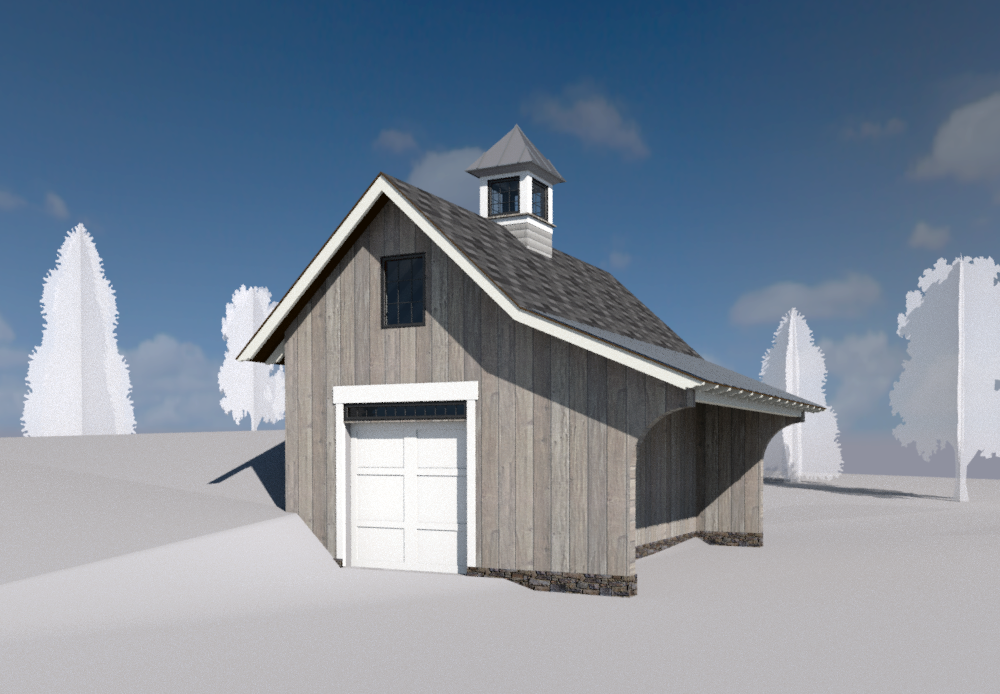Small Bank Barn