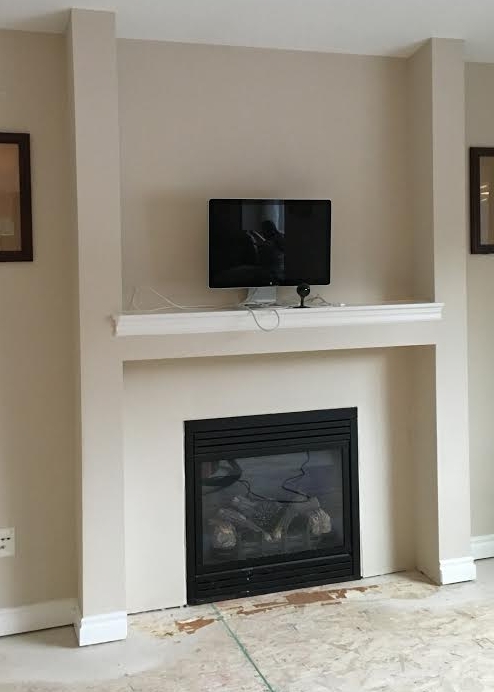 The 'H-Mantel' in all it's prior glory. 