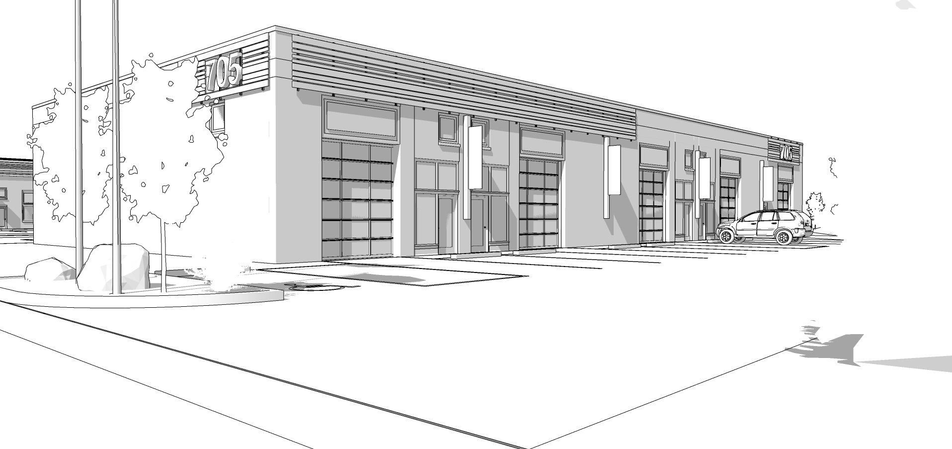 Early Rendering- Elevation