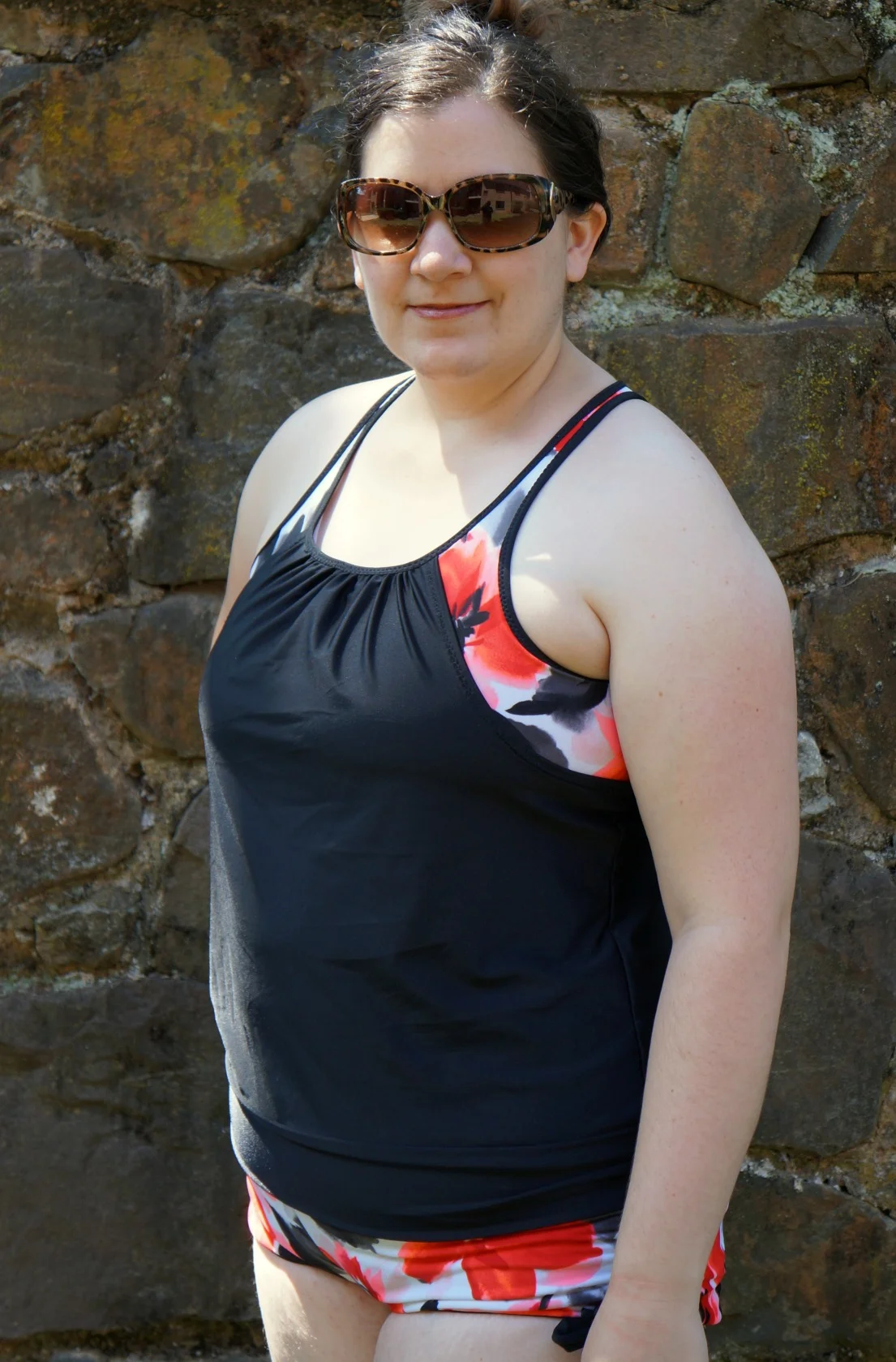 Sewing for me: Agility Tank and Riptide Shorties Swimsuit