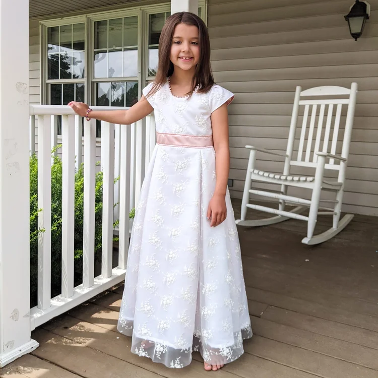 open lace back dress Tea Party Dress Sewing Pattern – Tadah Patterns + Sewing