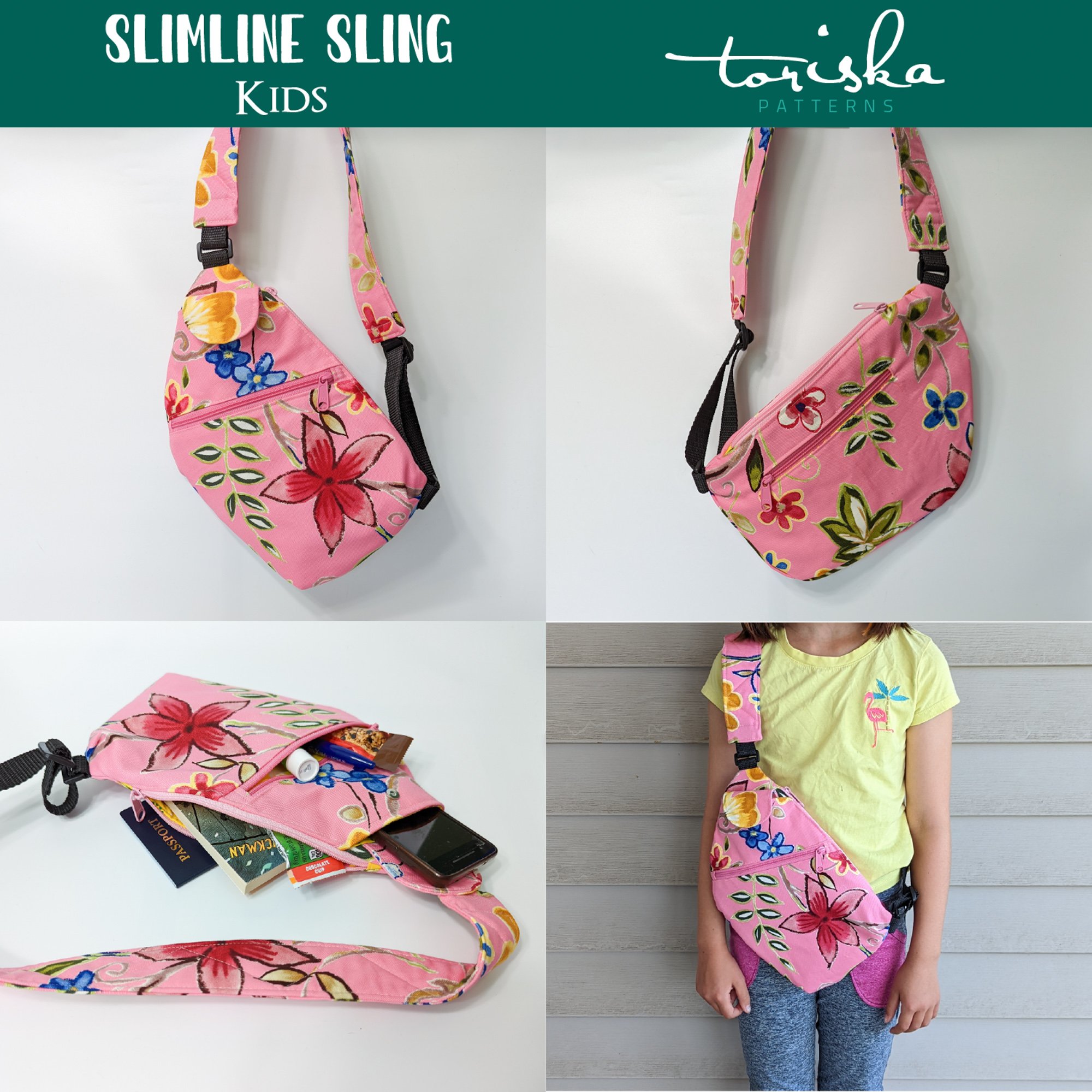 Slimline Sling PDF Sewing Pattern — Toriska