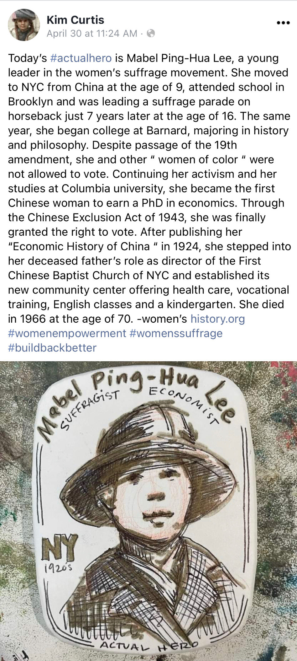 #actualhero: Mabel Ping-Hua Lee